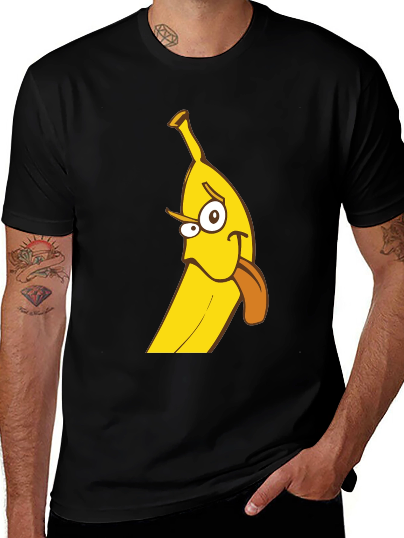 Variant 30 of Funny Banana Graphic T-Shirt - Quirky Humor Tee