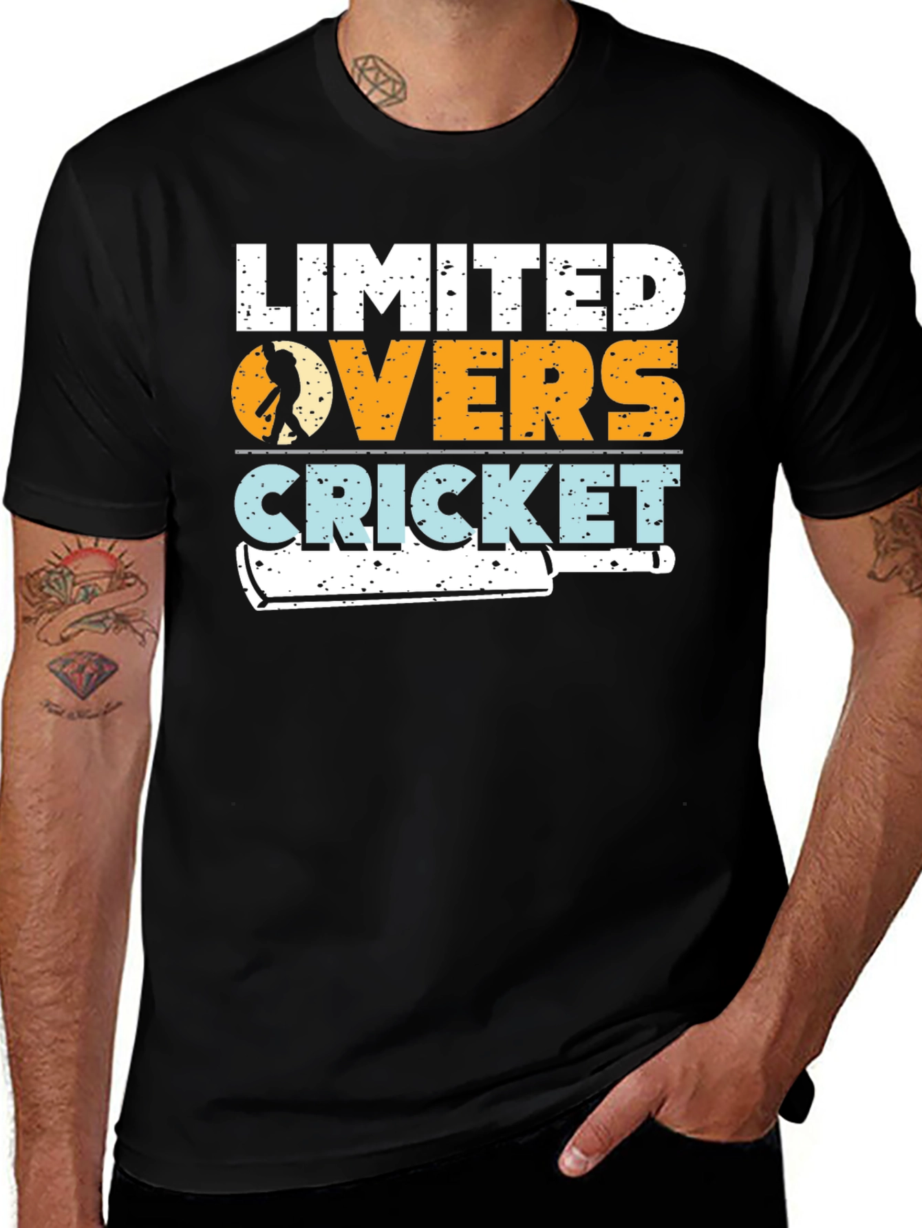 Variant 3 of Limited Overs Cricket T-Shirt