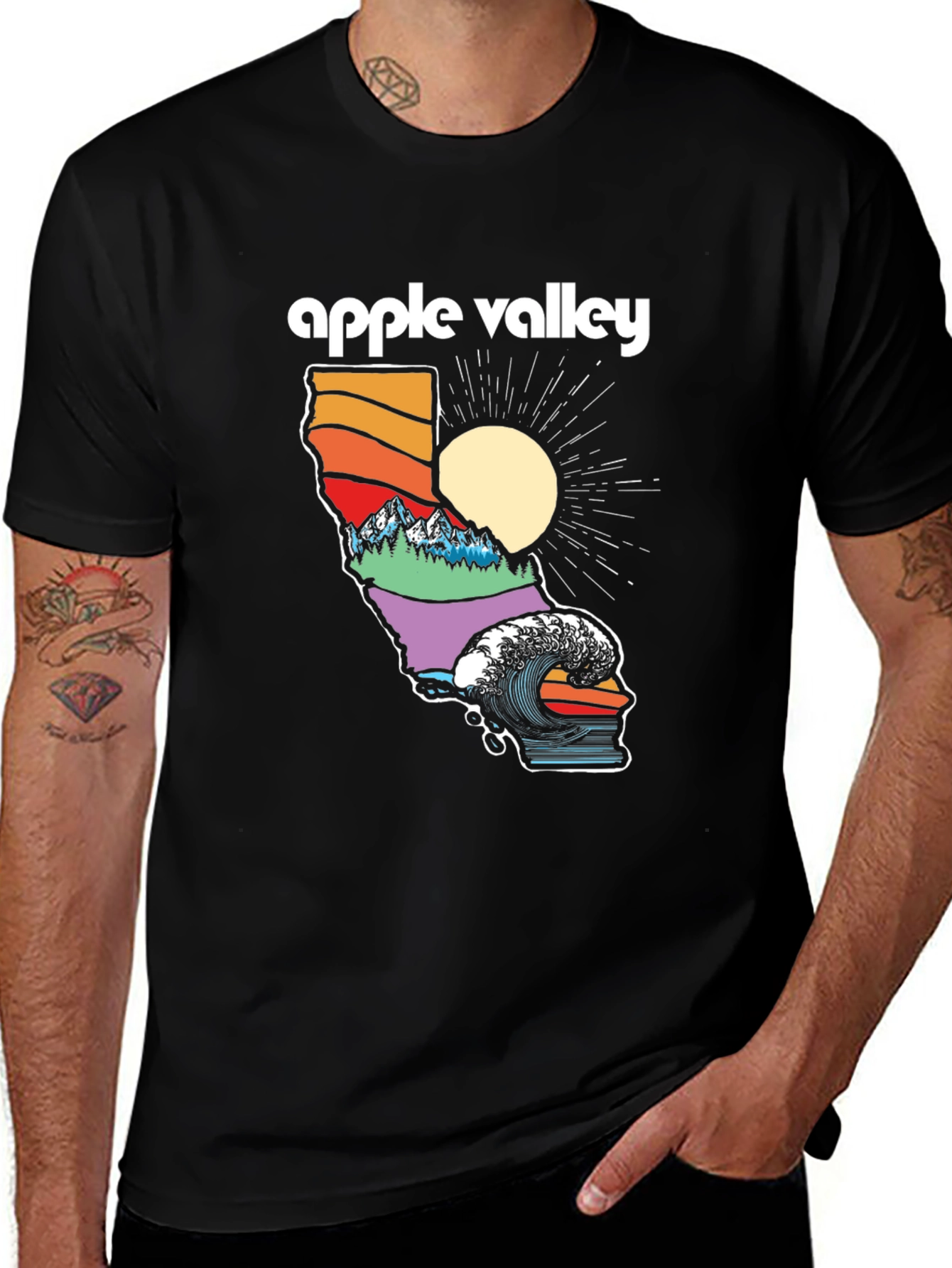 Variant 3 of Apple Valley Graphic T-Shirt