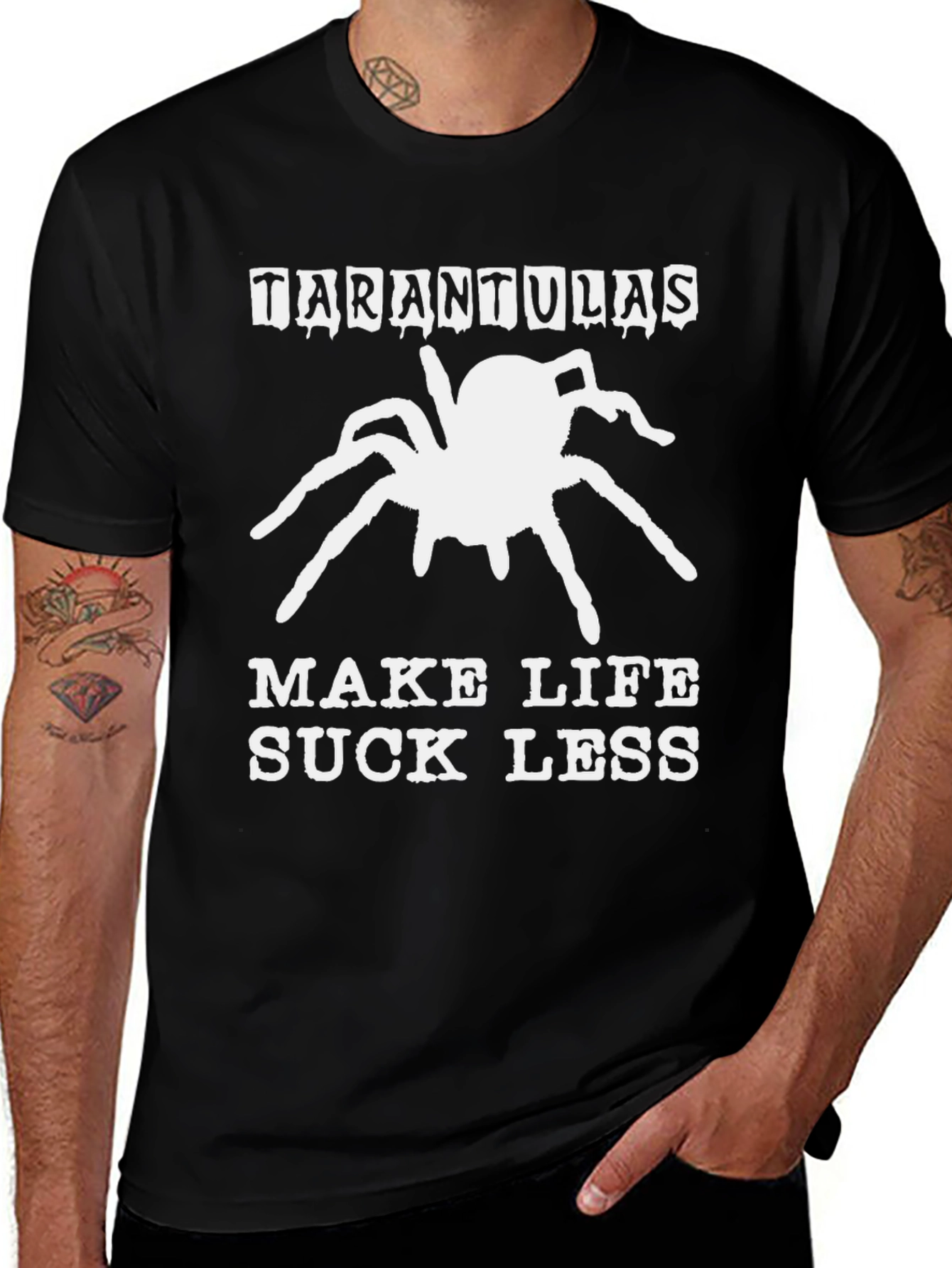 Variant 21 of Tarantulas Make Life Suck Less T-Shirt