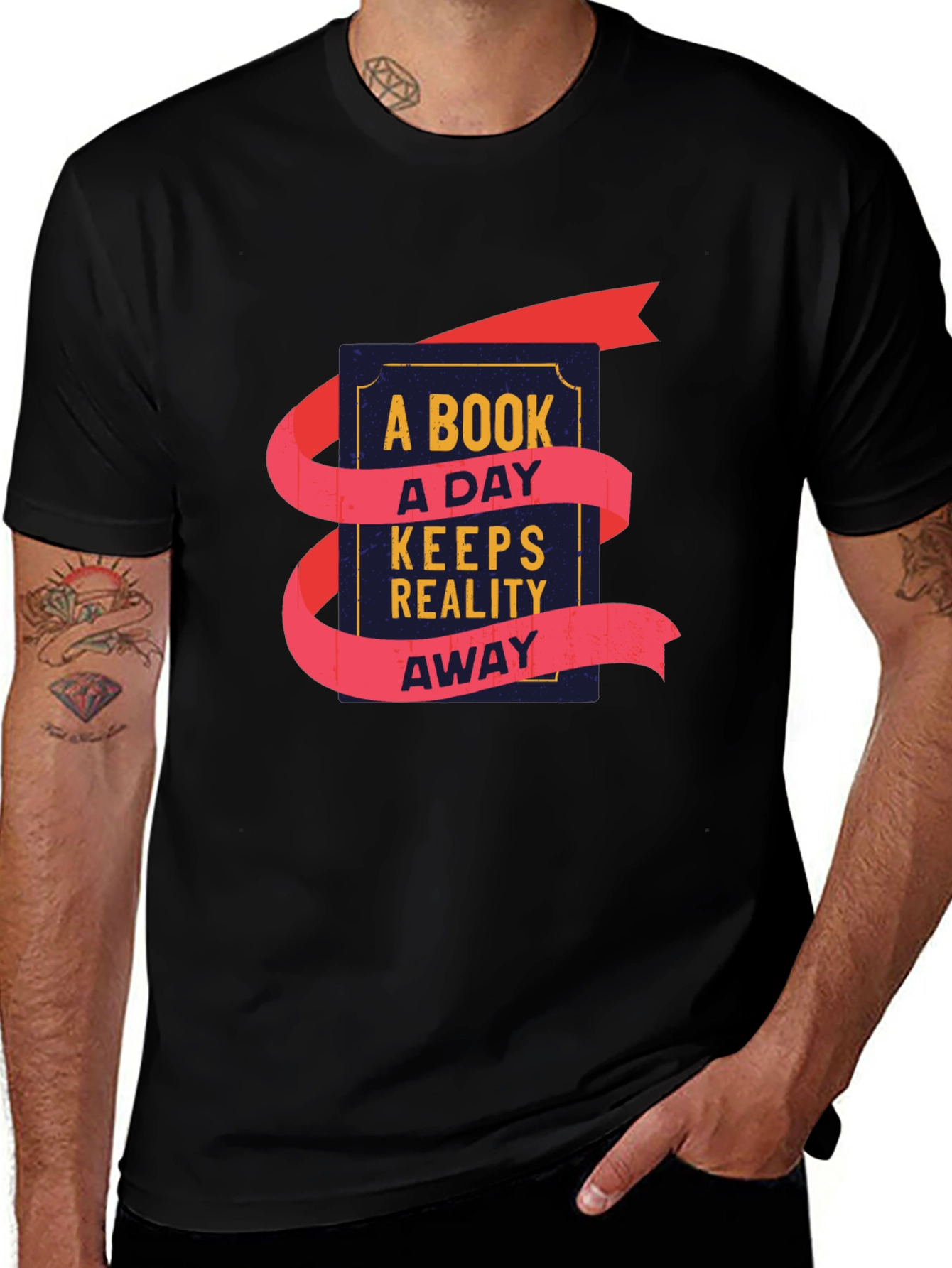 Variant 9 of Book Lover T-Shirt - A Book A Day