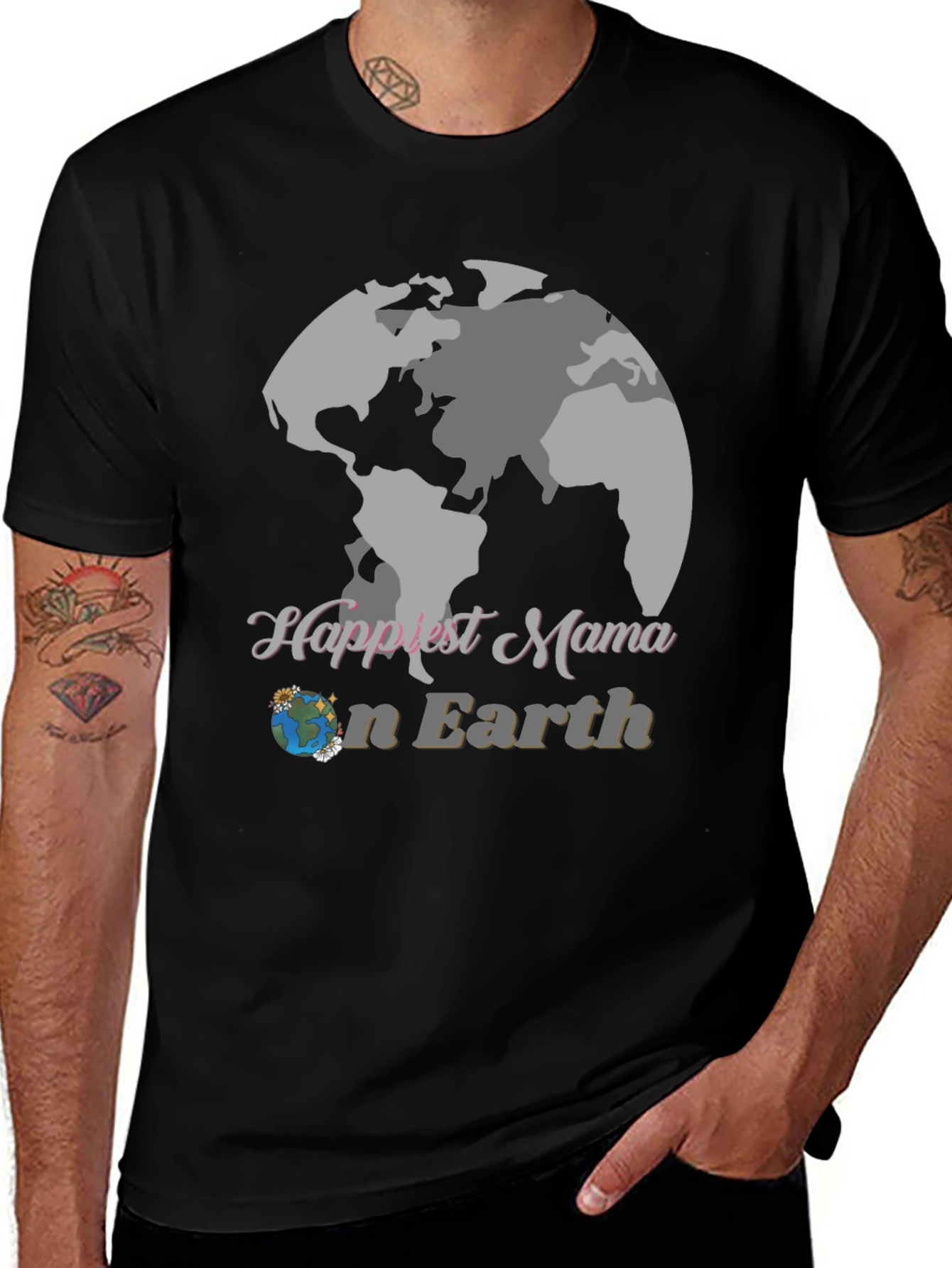 Variant 3 of Happiest Mama Earth T-Shirt