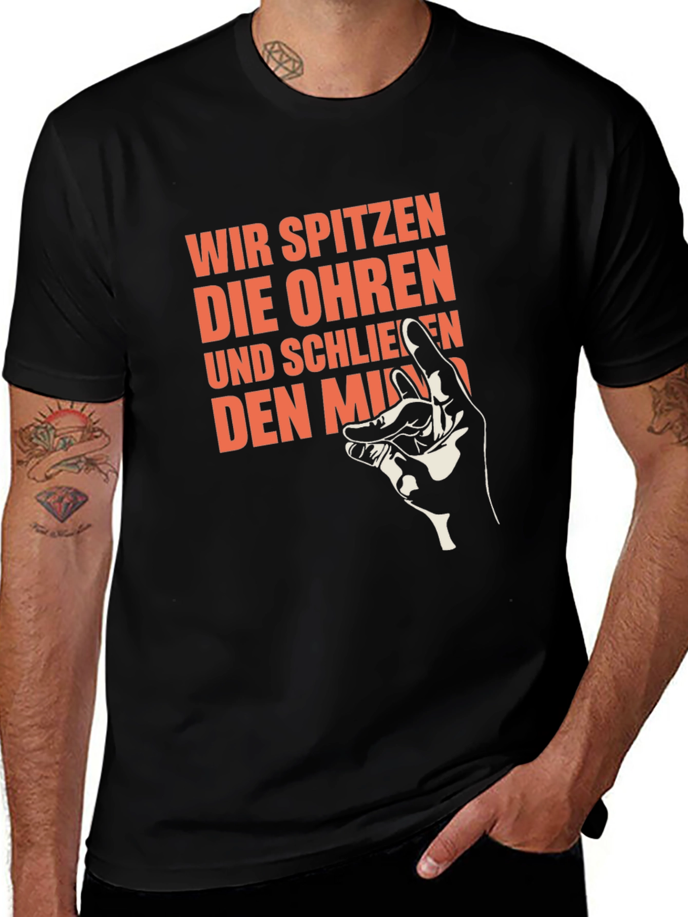 Variant 16 of Wir Spitzen Die Ohren Graphic T-Shirt - Unisex