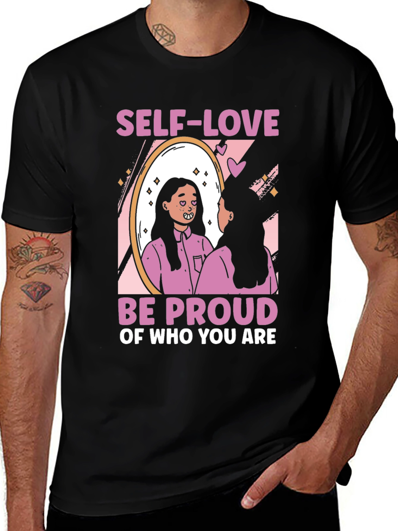 Variant 4 of Self-Love Be Proud Graphic T-Shirt