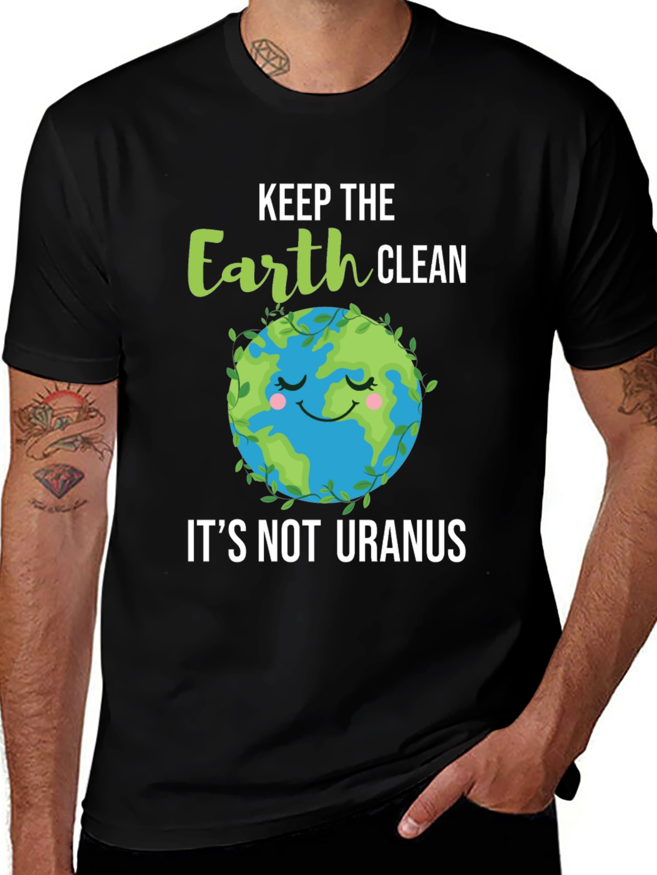 Keep the Earth Clean T-Shirt - Environmental Awareness