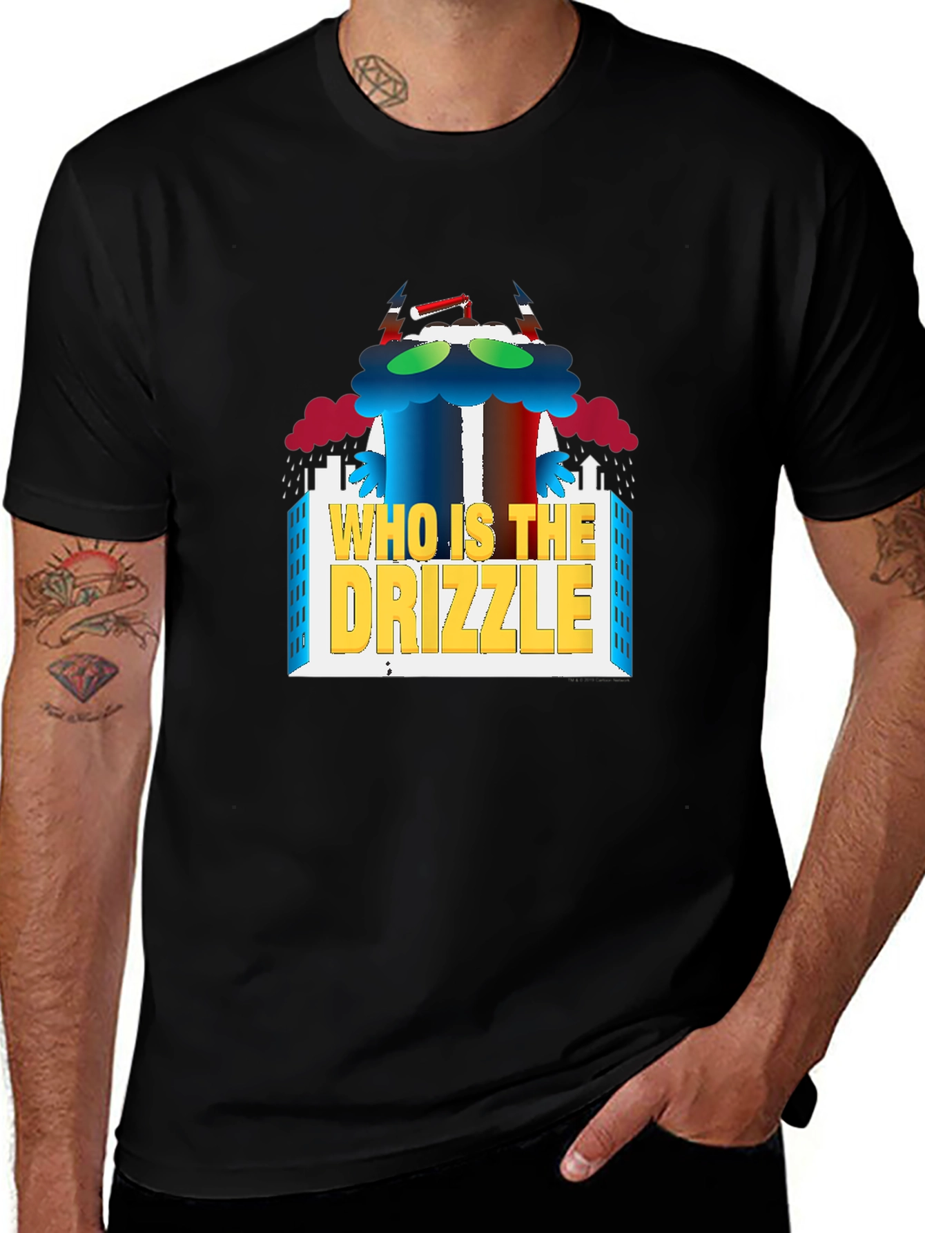 Variant 16 of Who is the Drizzle T-Shirt - Funny Graphic Tee