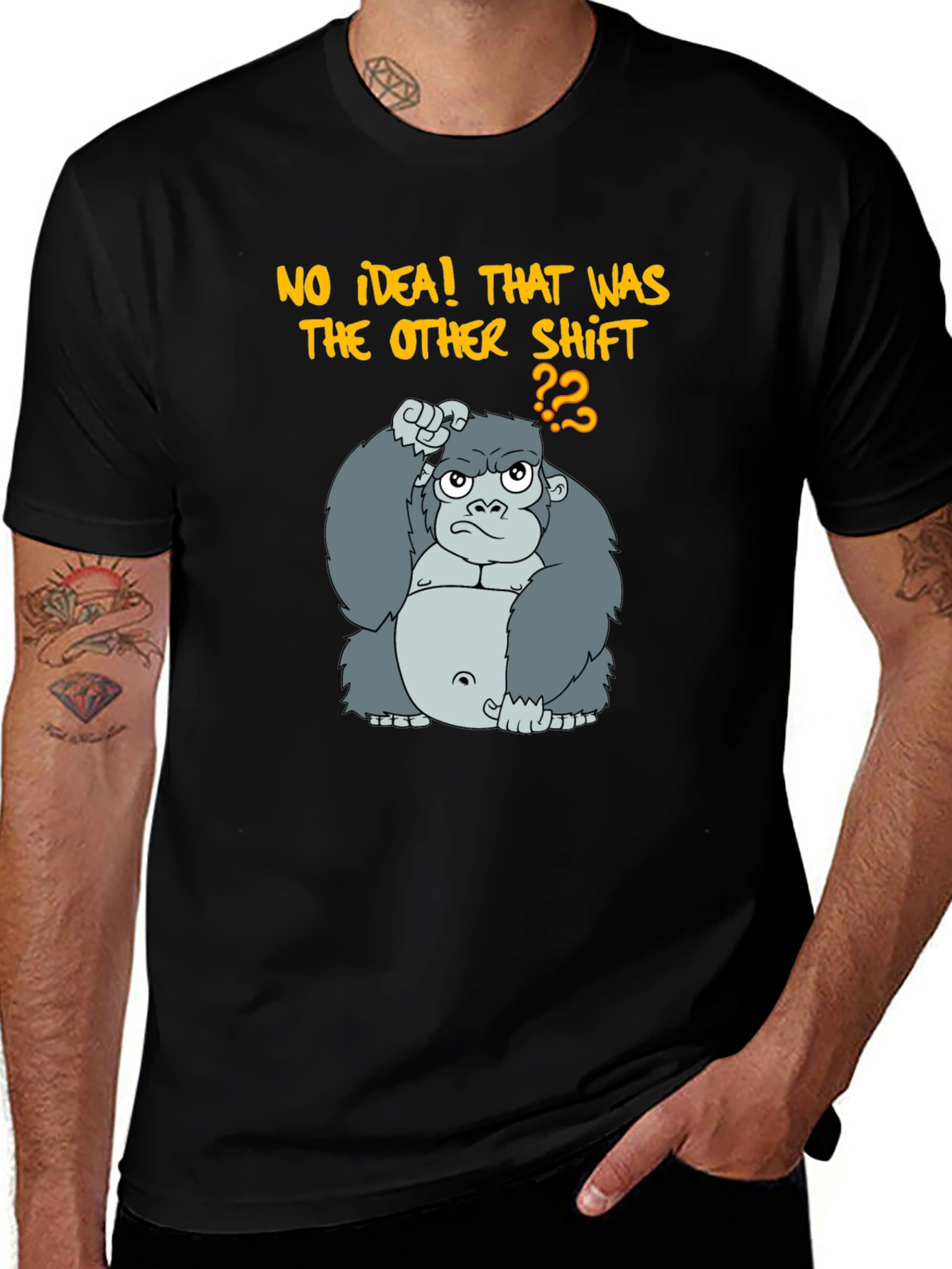 Variant 2 of No Idea Other Shift T-Shirt