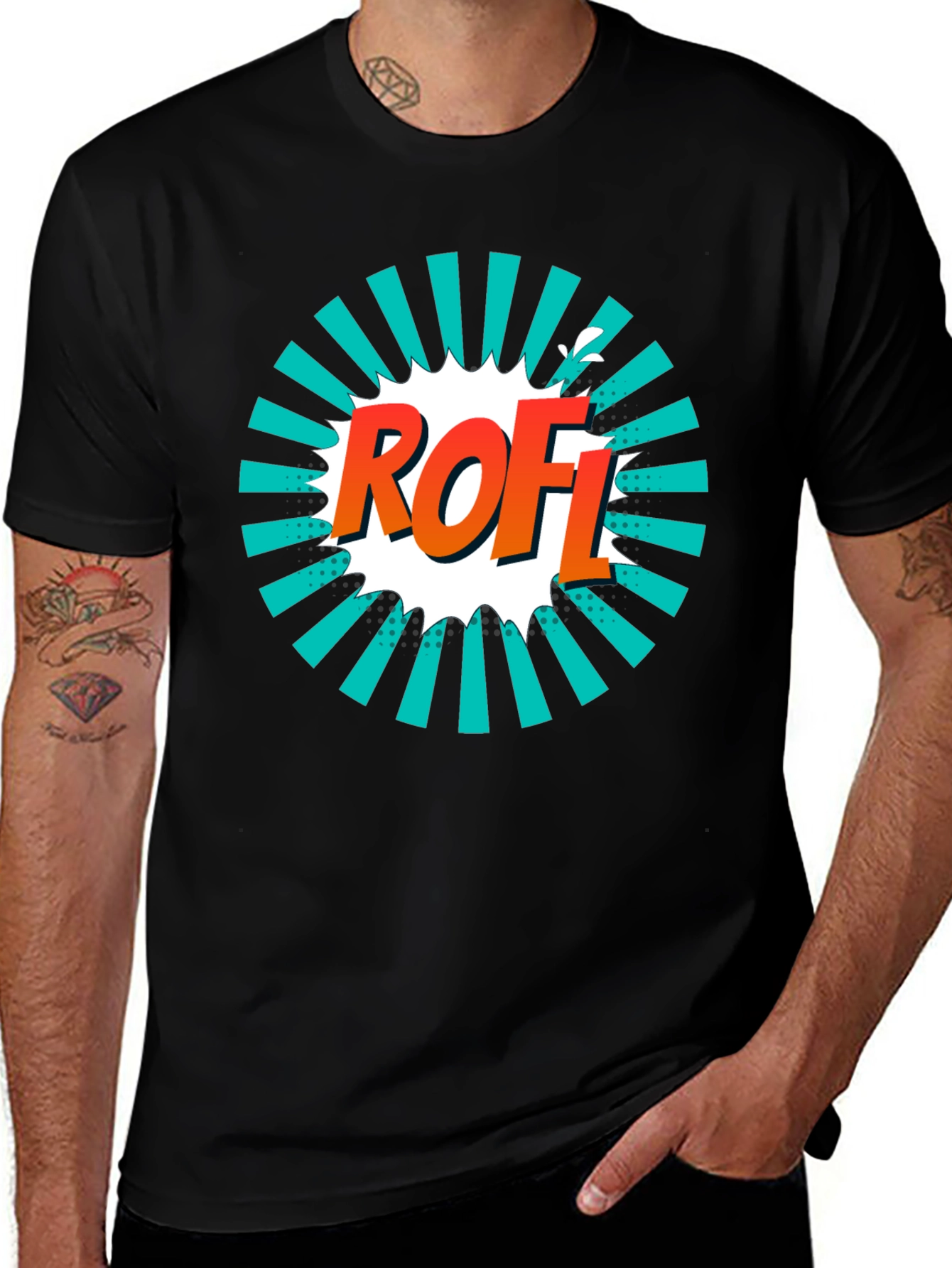 Variant 20 of ROFI Graphic T-Shirt - Stylish Pop Art Design
