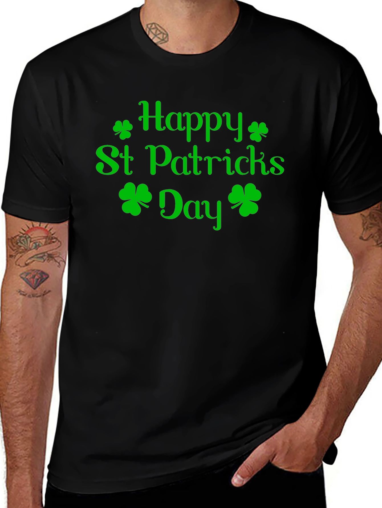 Variant 12 of Happy St. Patrick's Day Green Shamrock T-Shirt