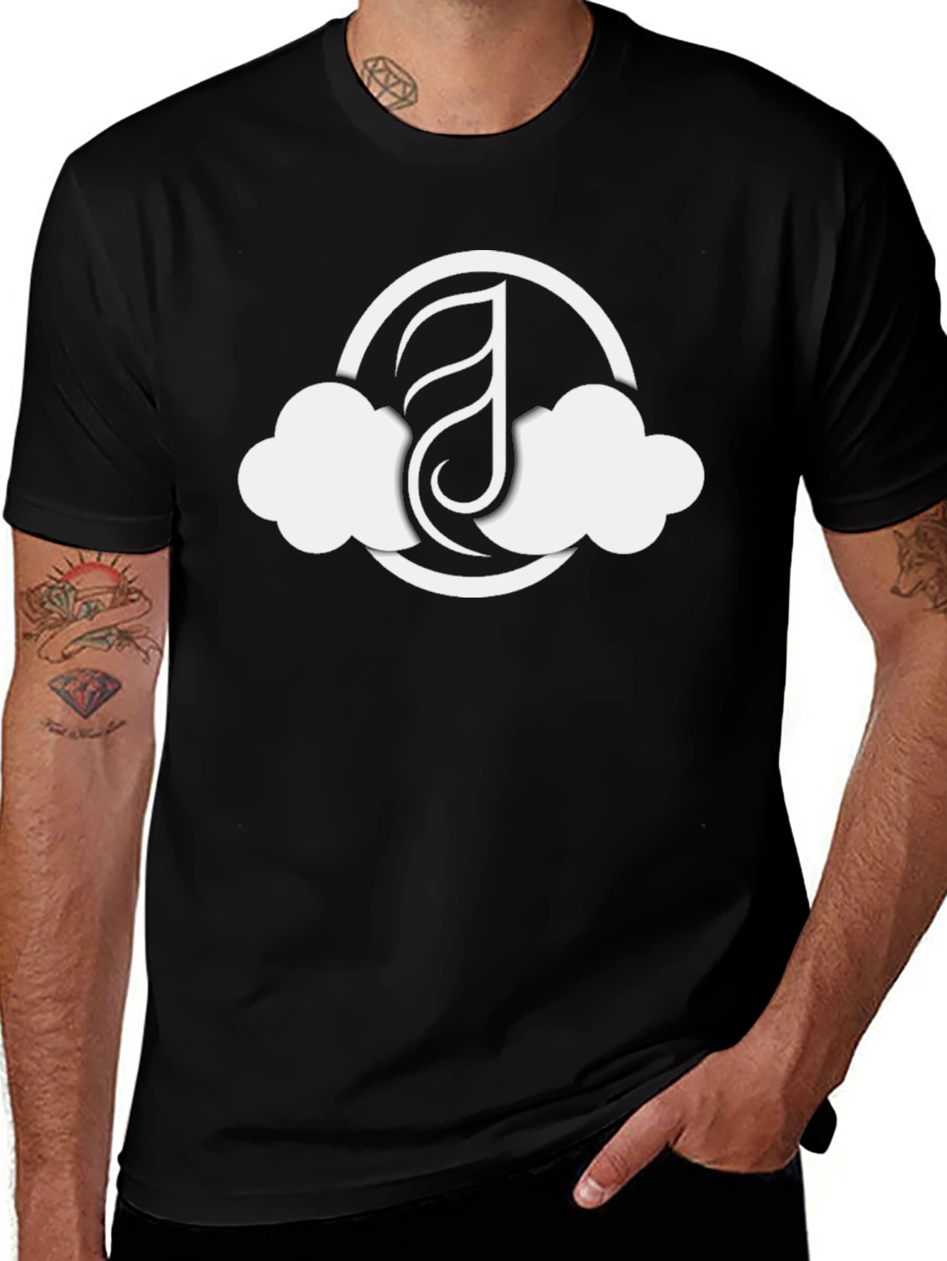 Variant 20 of Cloud J T-Shirt - Unique Stylish Design