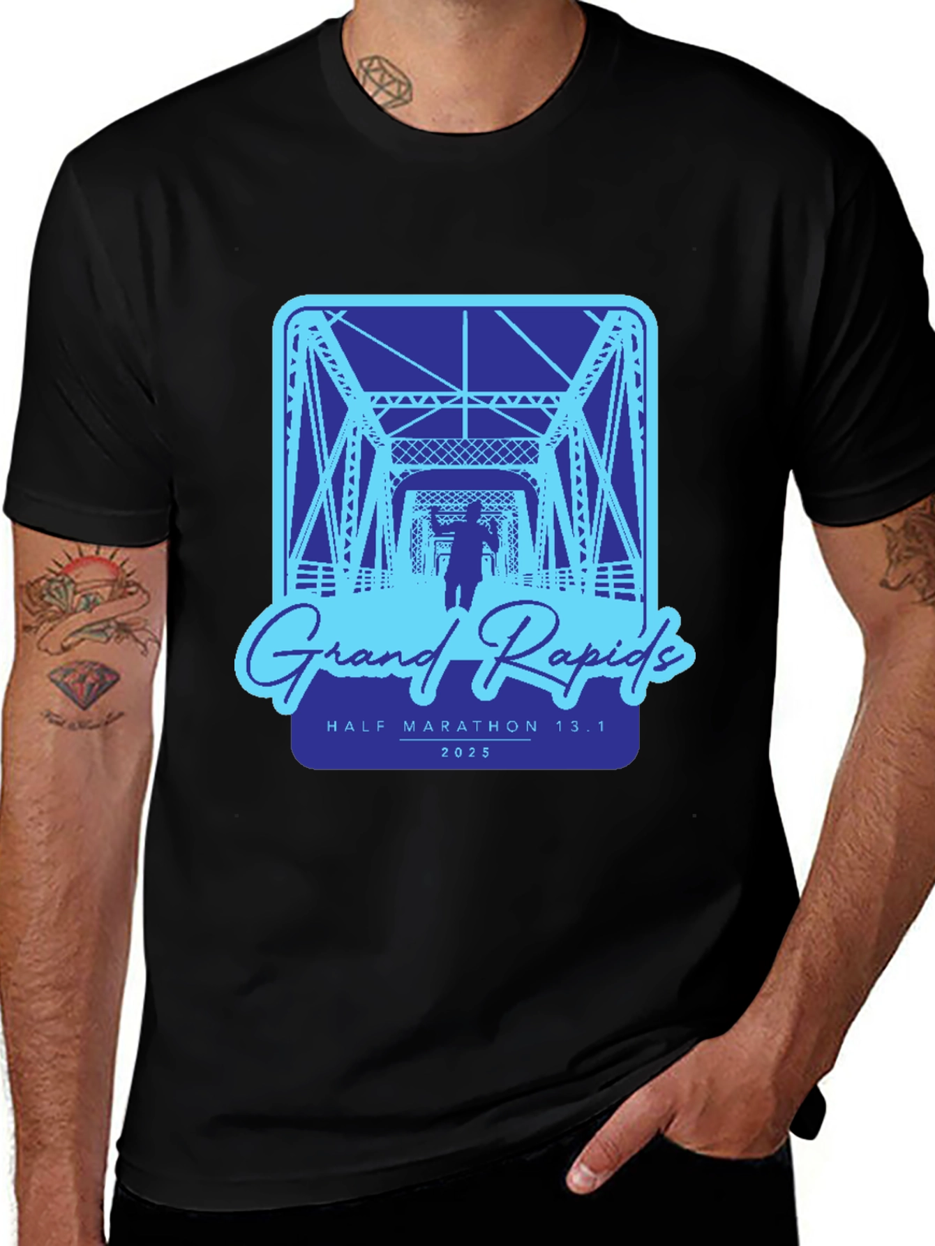 Variant 28 of Grand Rapids Half Marathon 13.1 T-Shirt
