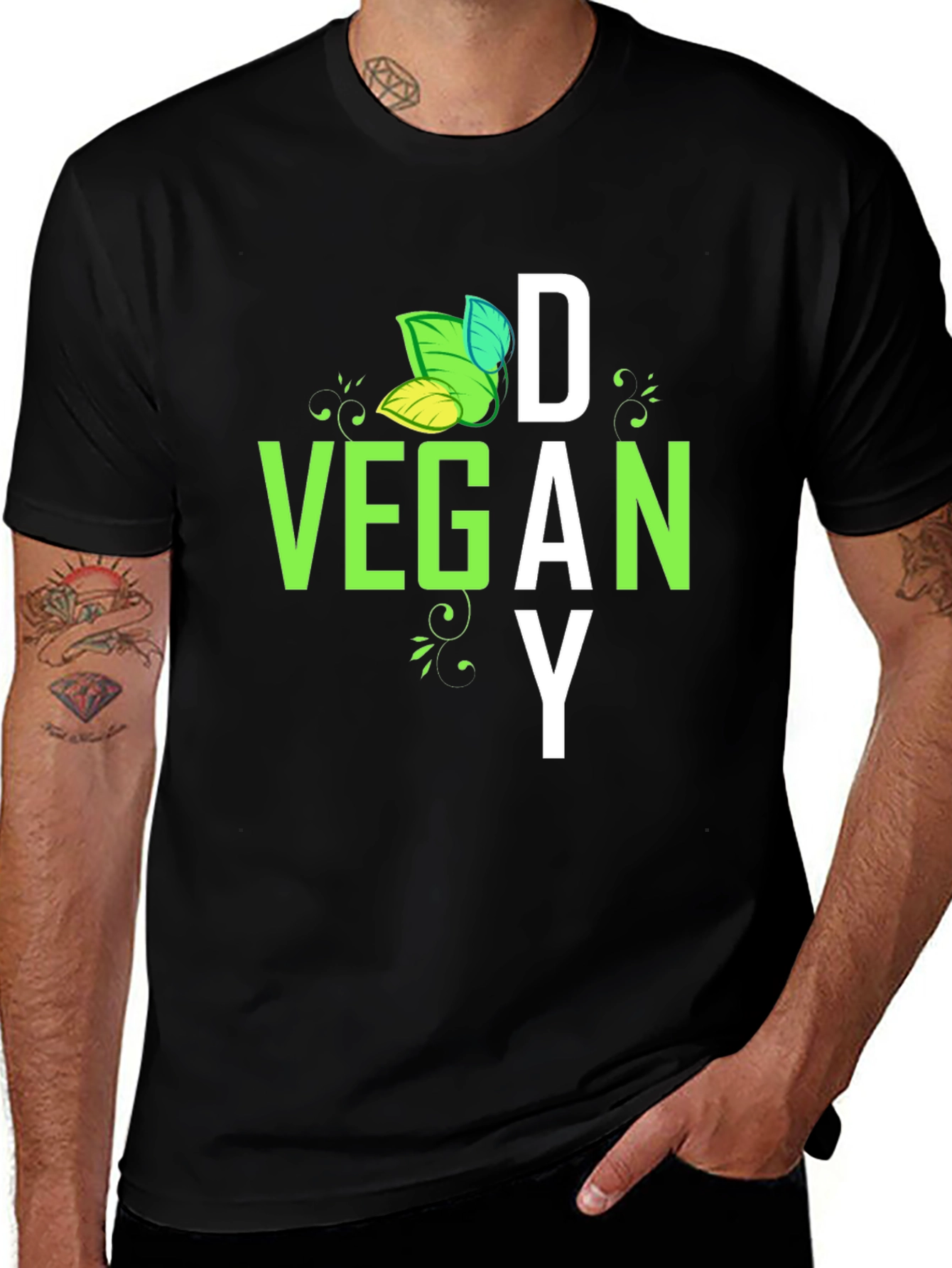 Vegan Day T-Shirt - Stylish & Comfortable