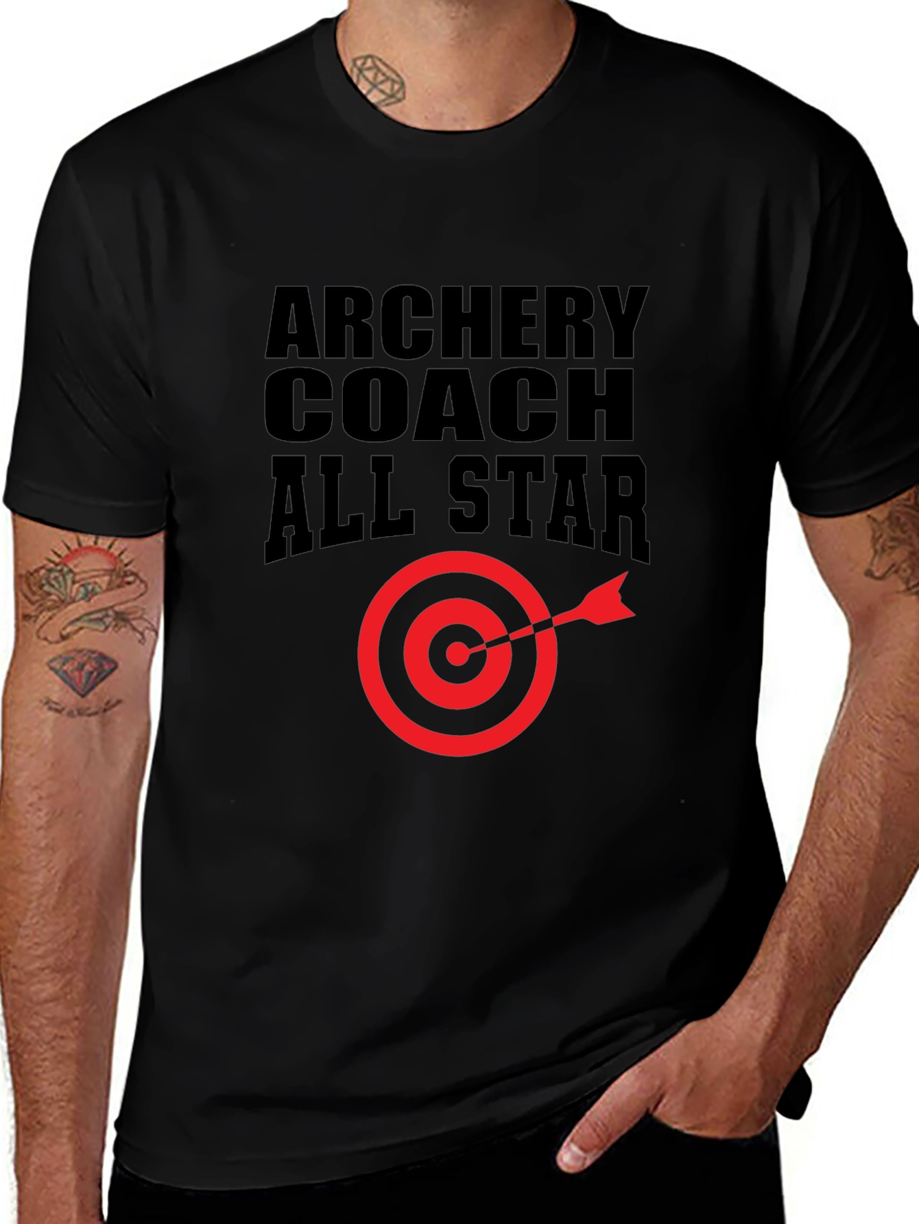 Variant 15 of Archery Coach All Star T-Shirt