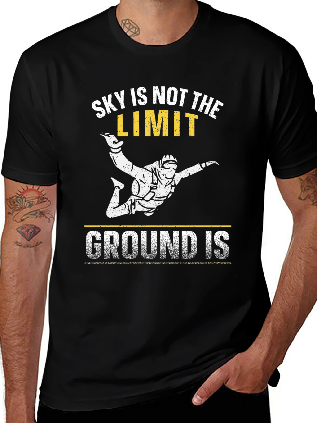 Variant 13 of Sky is Not the Limit Graphic T-Shirt