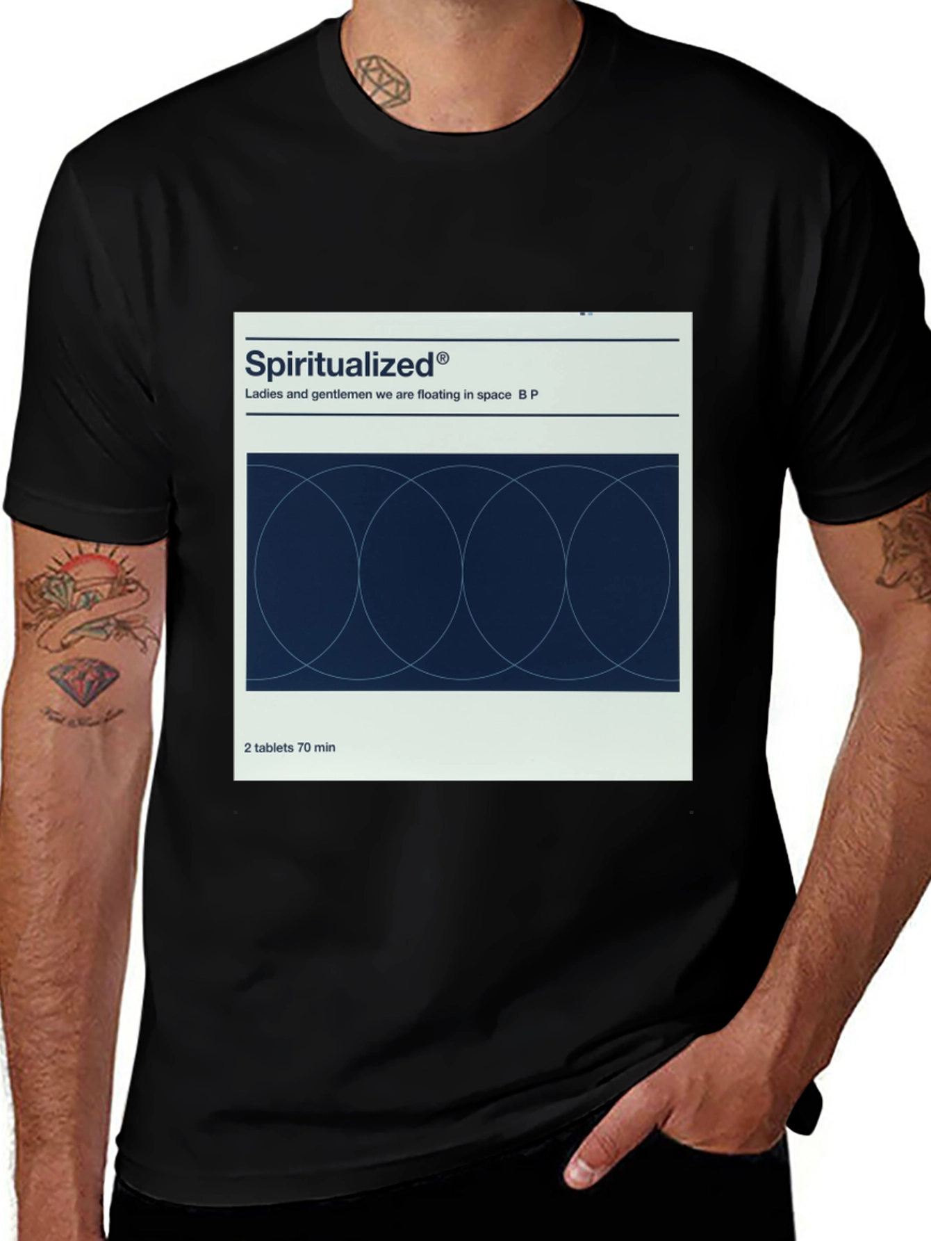 Spiritualized Ladies & Gentlemen Album Cover T-Shirt