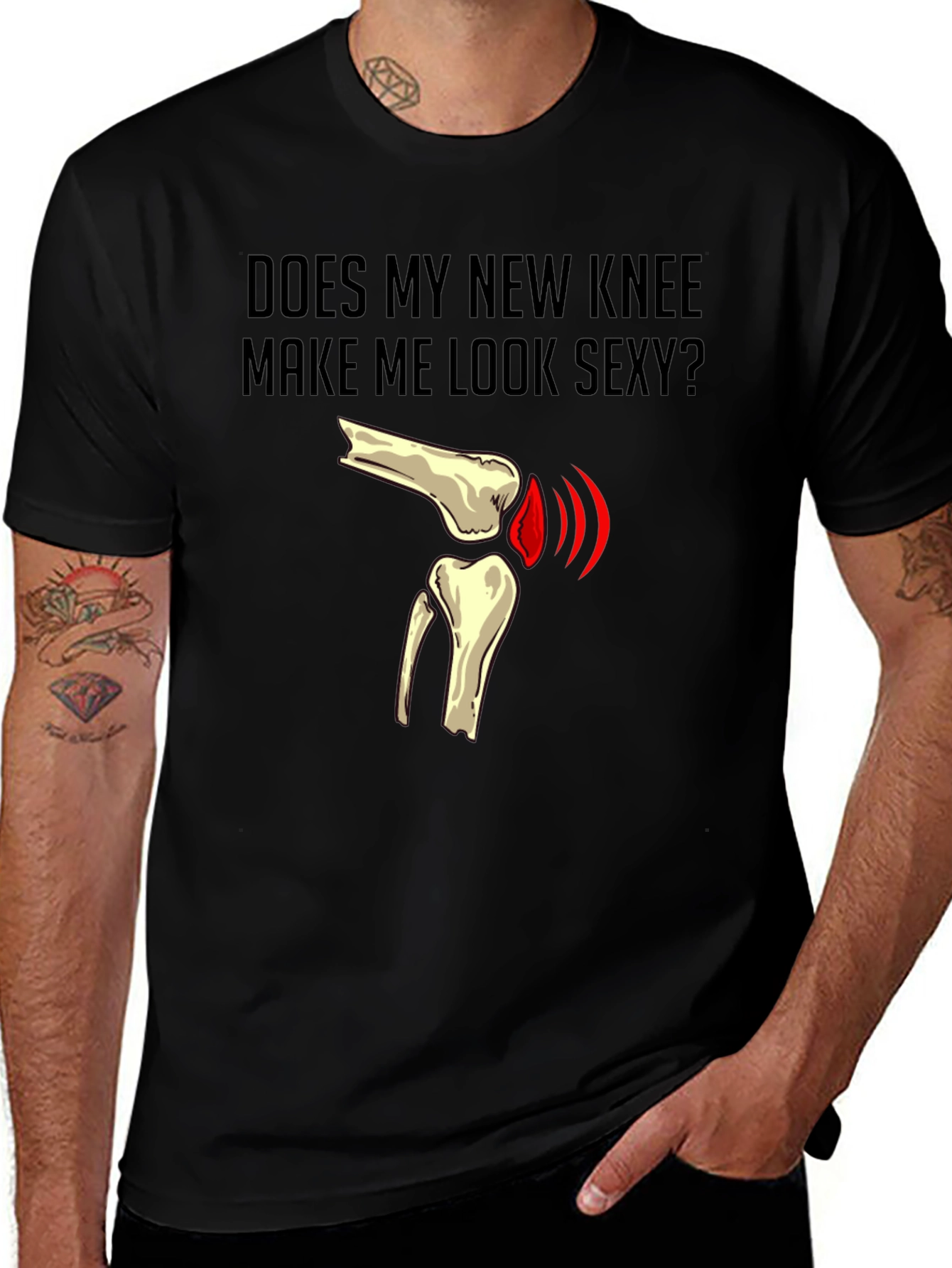 Funny New Knee T-Shirt