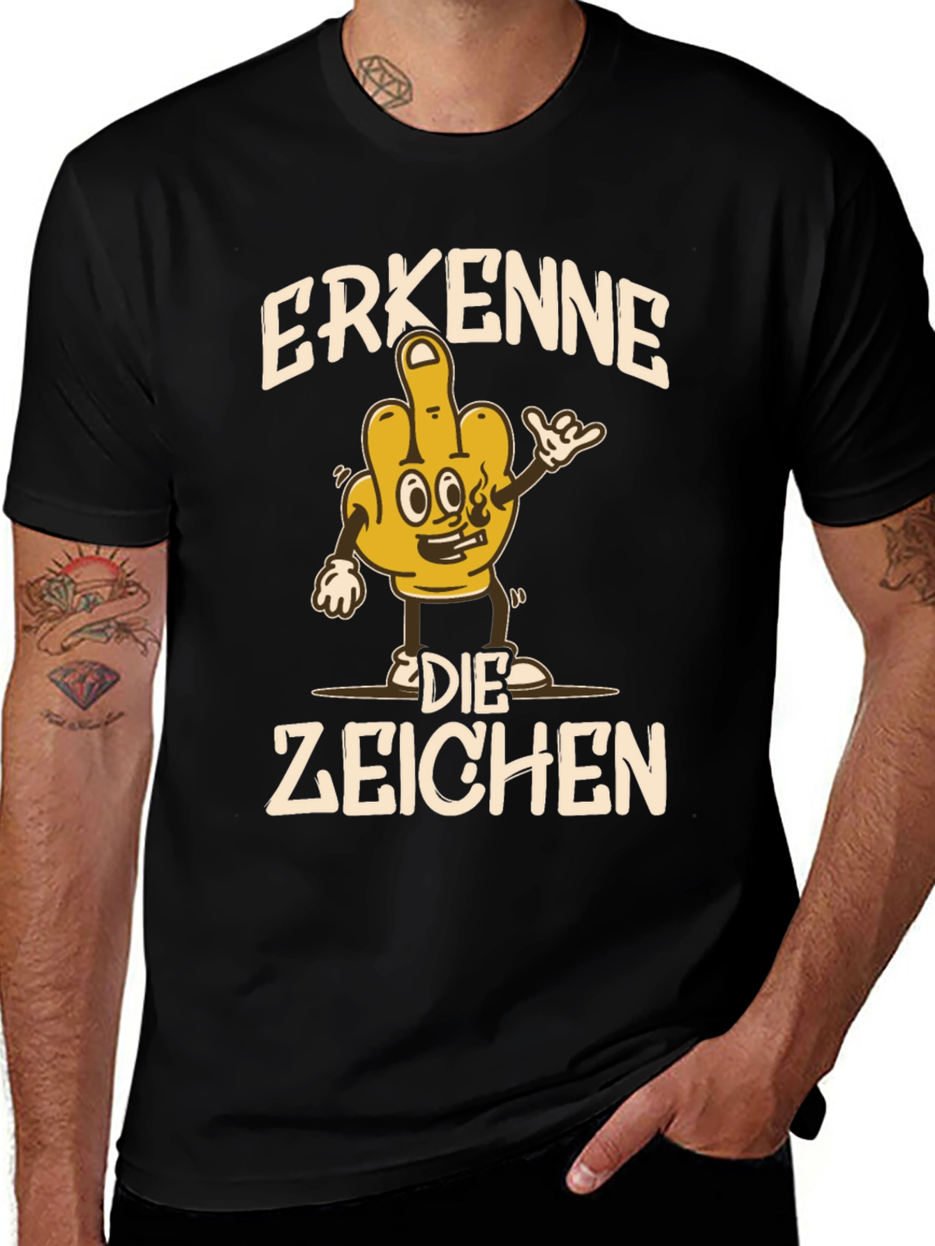 Variant 22 of Erkenne Die Zeichen Graphic Tee