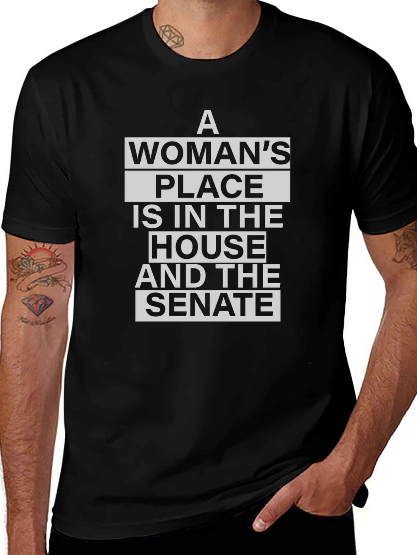 Variant 17 of Feminist Statement T-Shirt