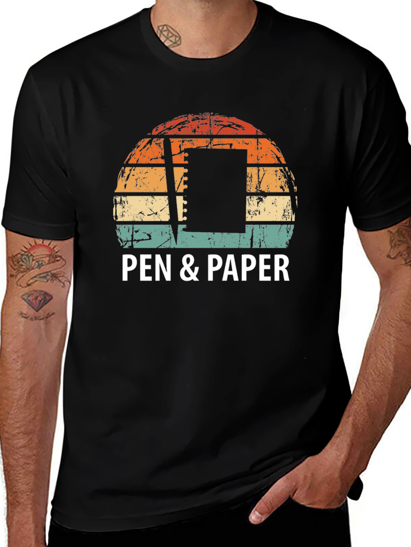 Pen & Paper Retro T-Shirt