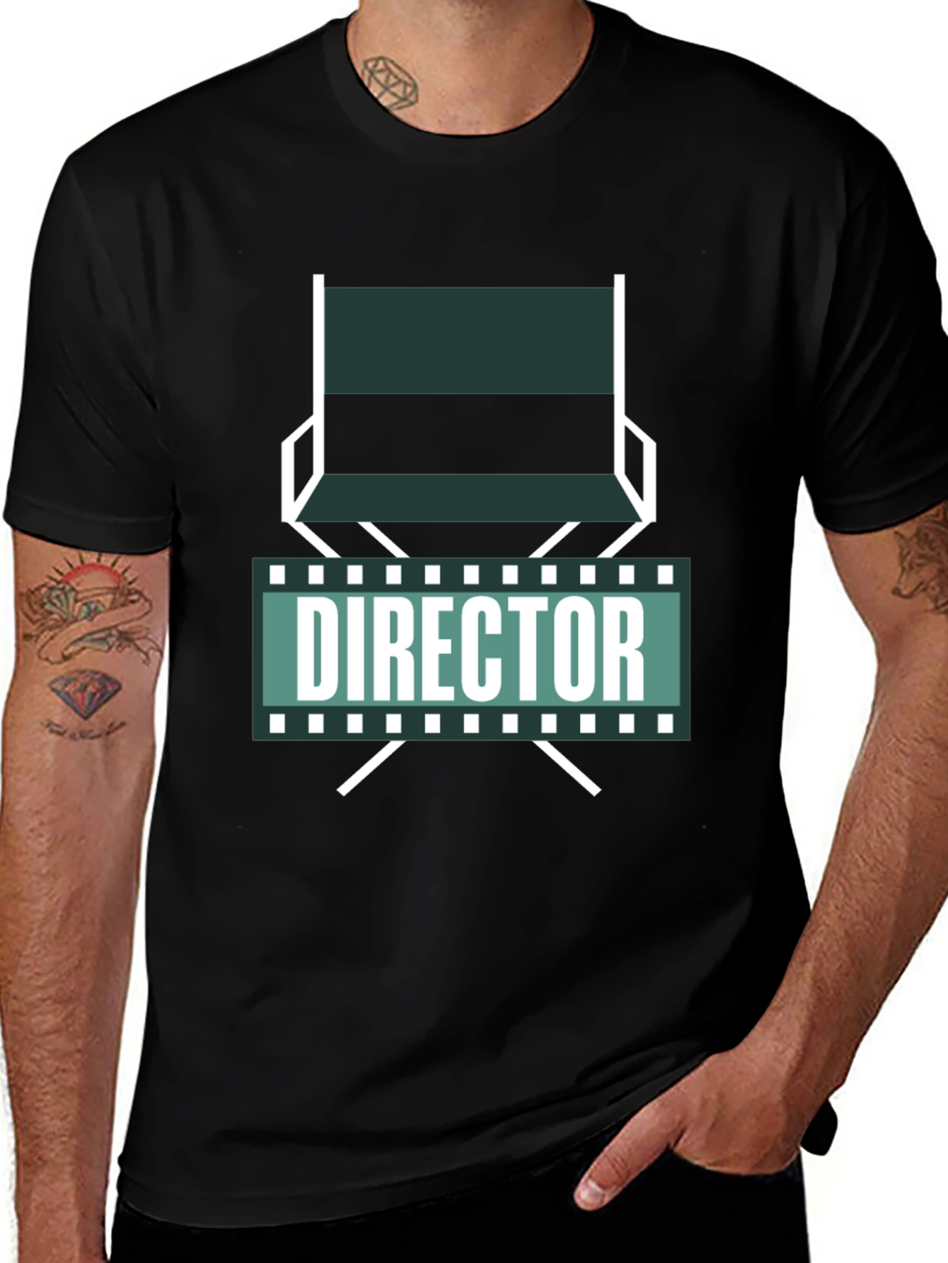 Variant 17 of Director Chair Graphic Tee - Movie Lover T-Shirt