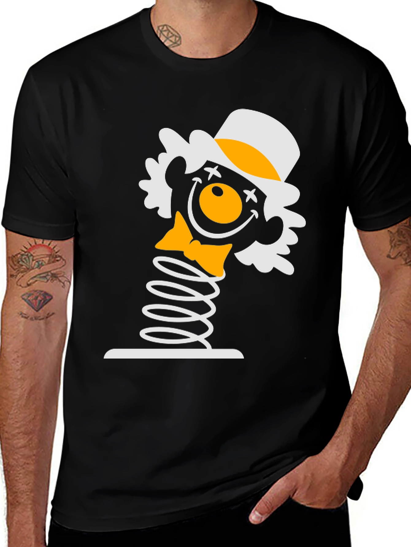 Variant 30 of Clown in a Box Graphic T-Shirt