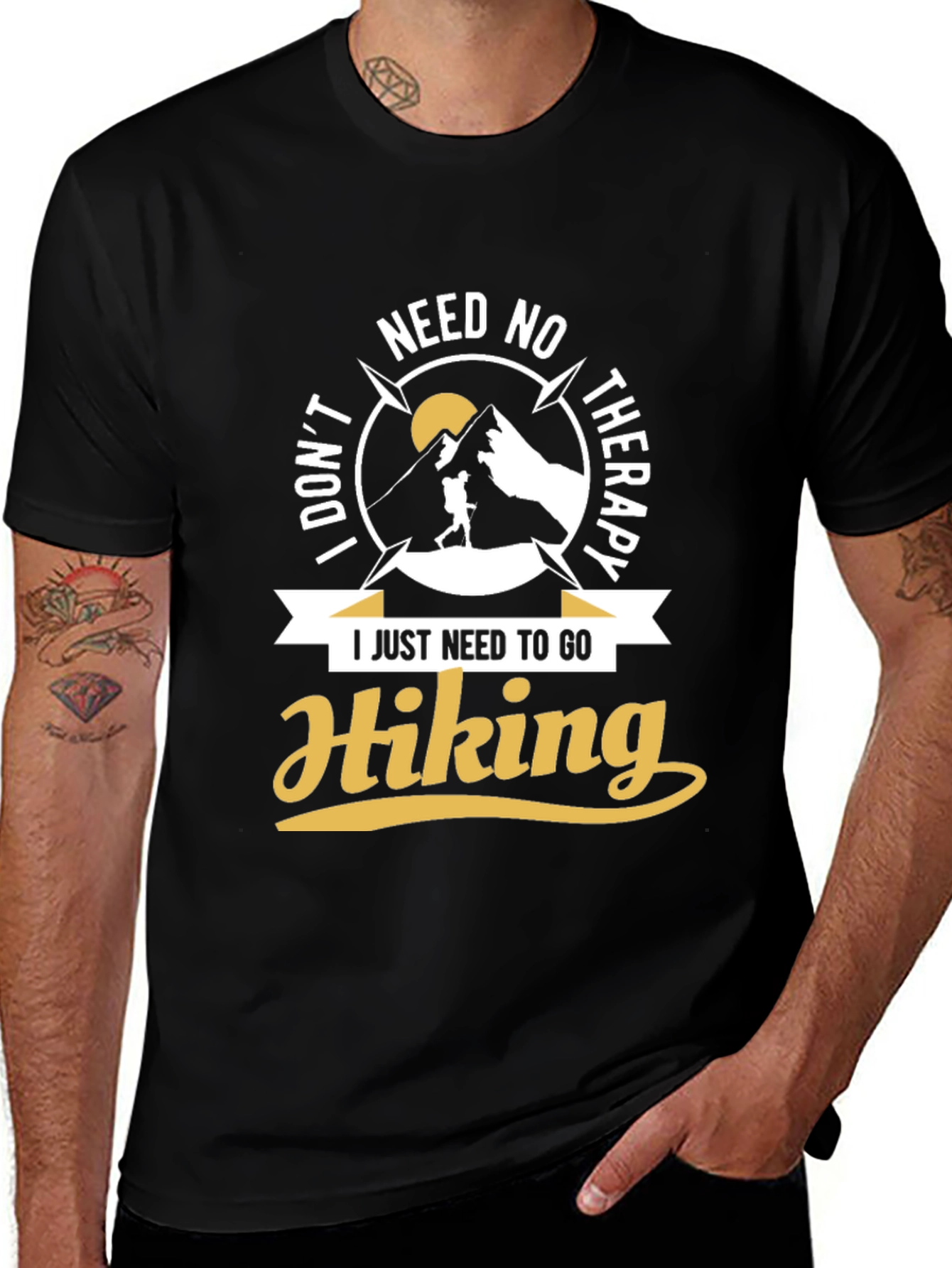 Variant 9 of Hiking Therapy T-Shirt