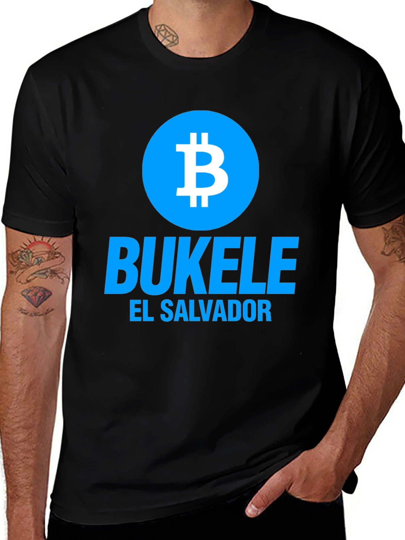Bukele El Salvador Bitcoin T-Shirt