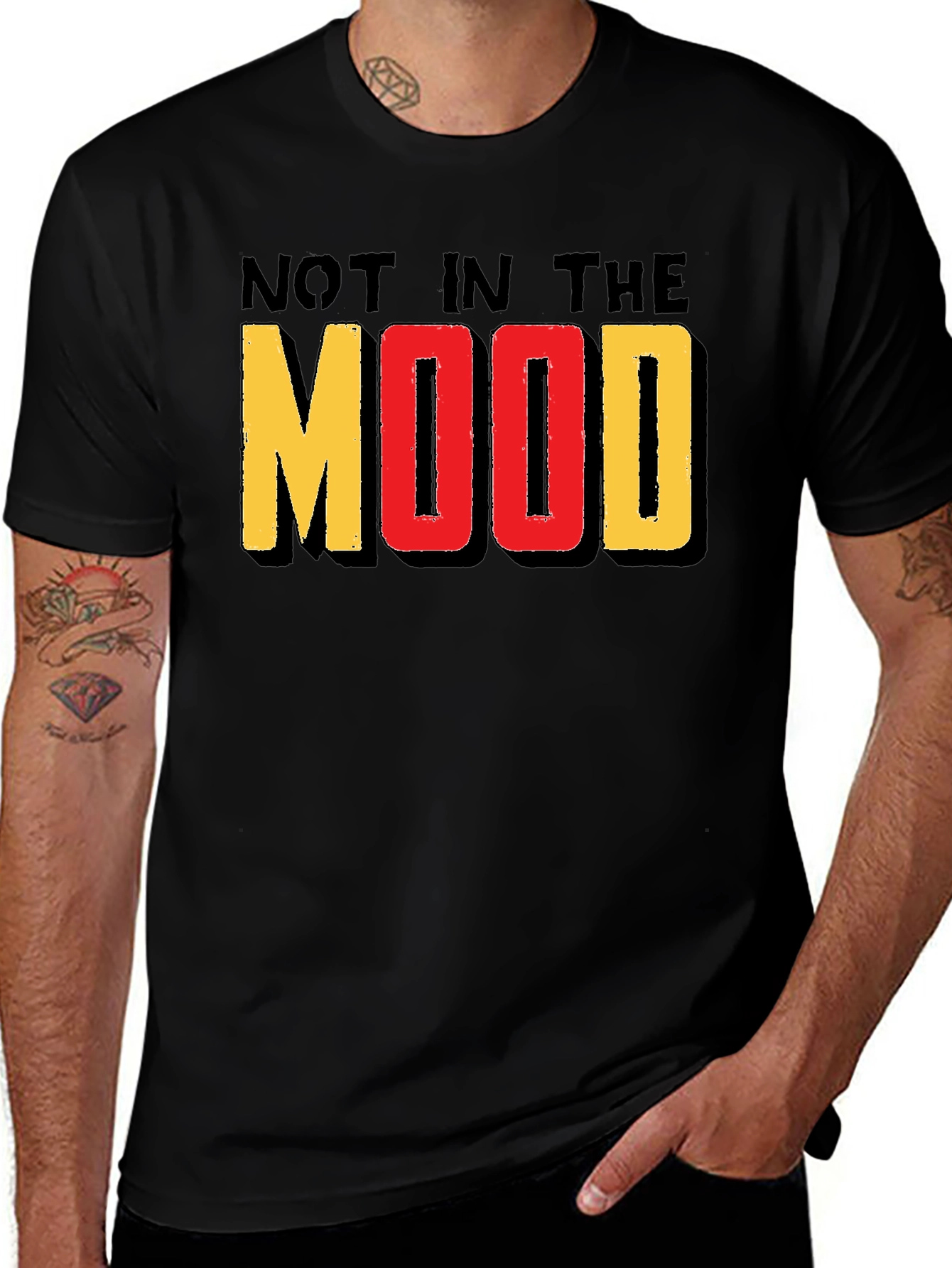 Variant 21 of Not In The Mood Graphic T-Shirt