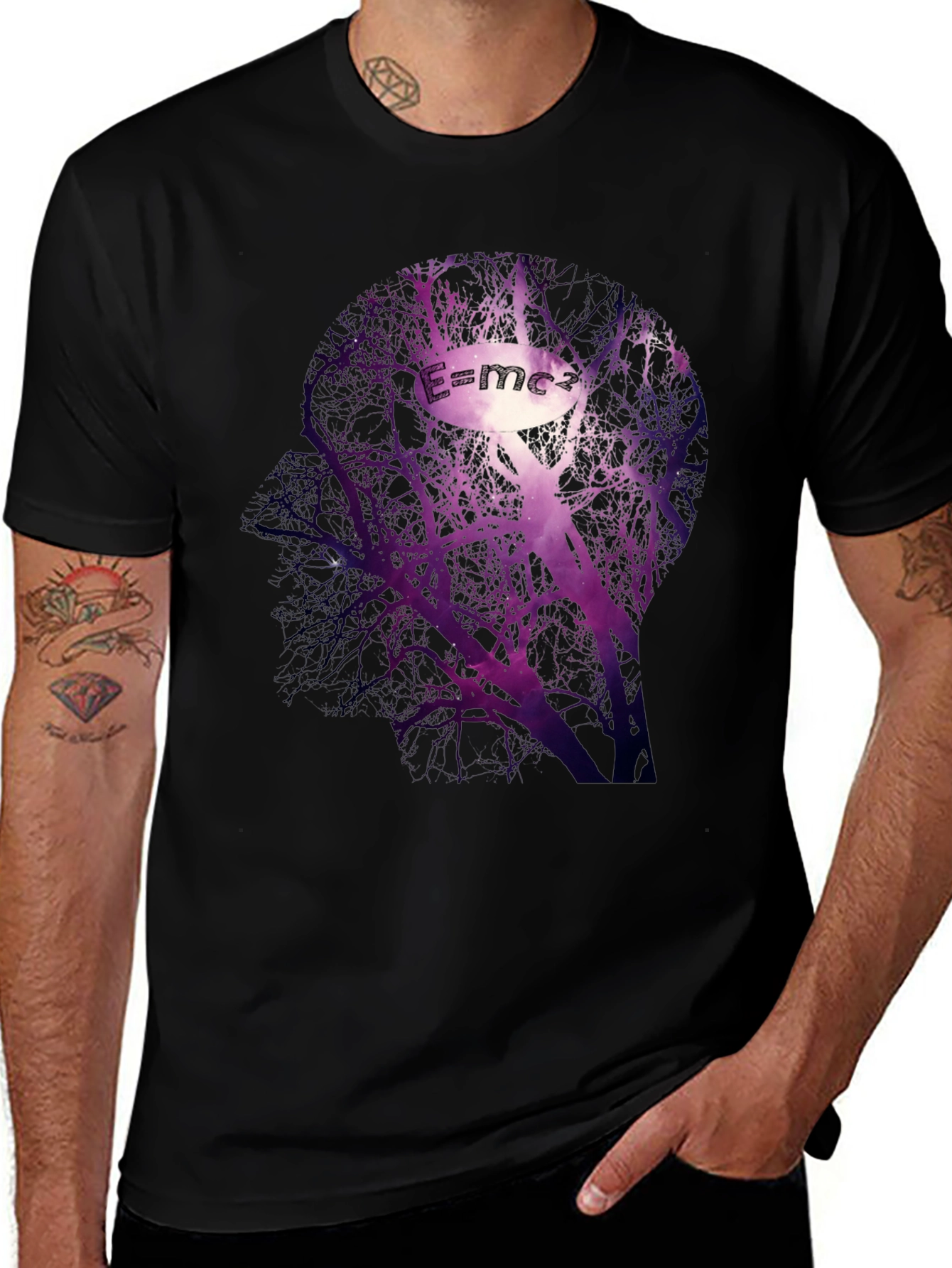 Variant 25 of E=mc² Mindscape T-Shirt