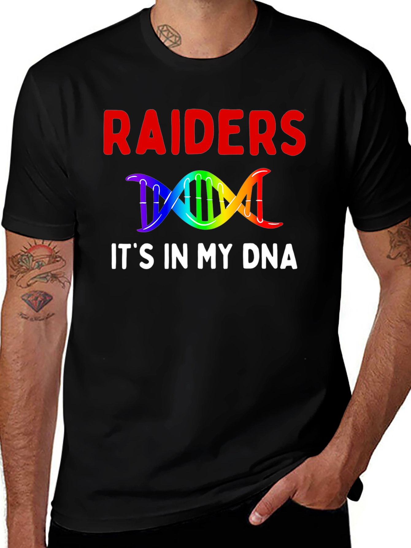 Raiders DNA T-Shirt - Pride & Style