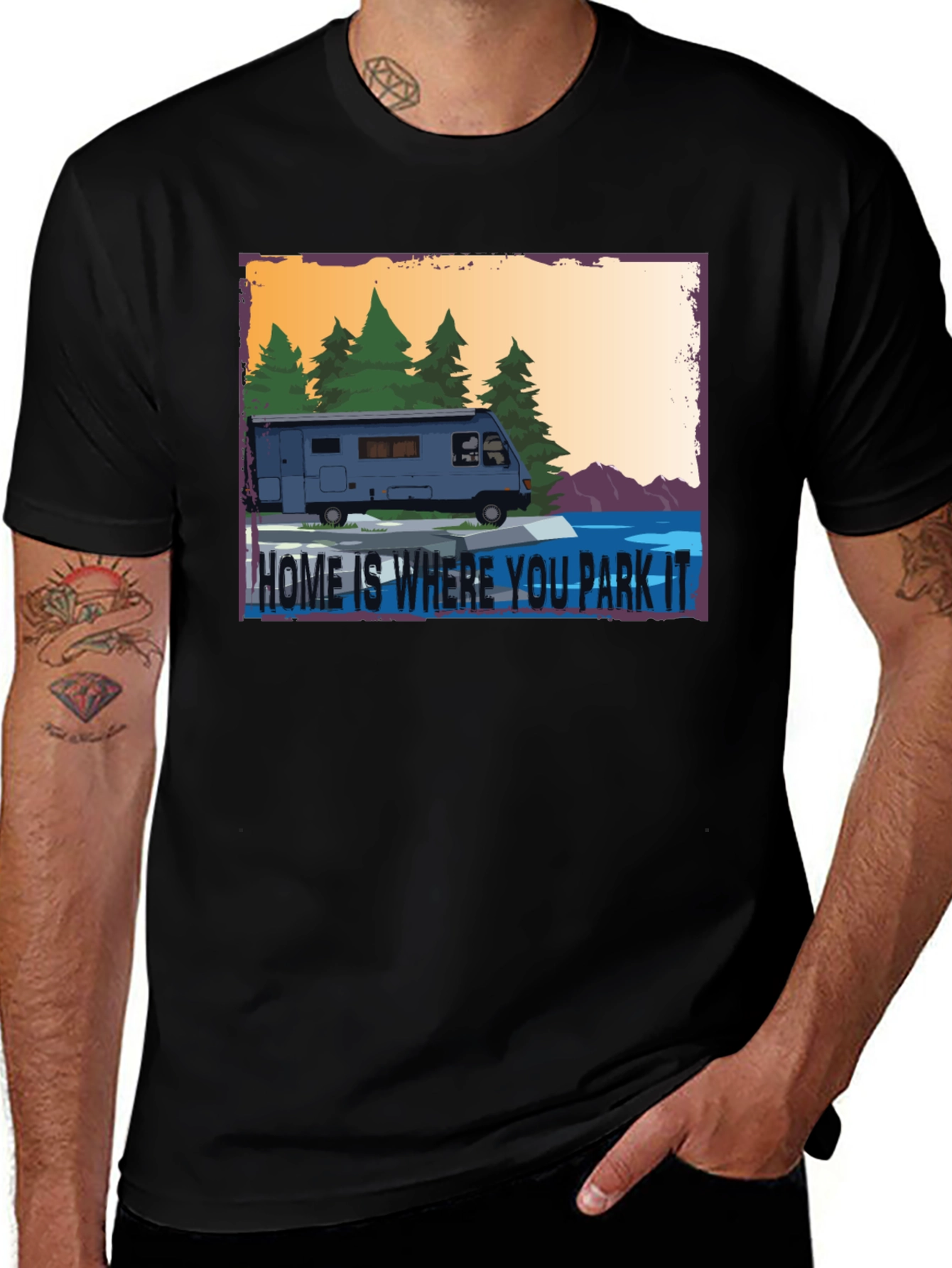 Home Is Where You Park It T-Shirt
