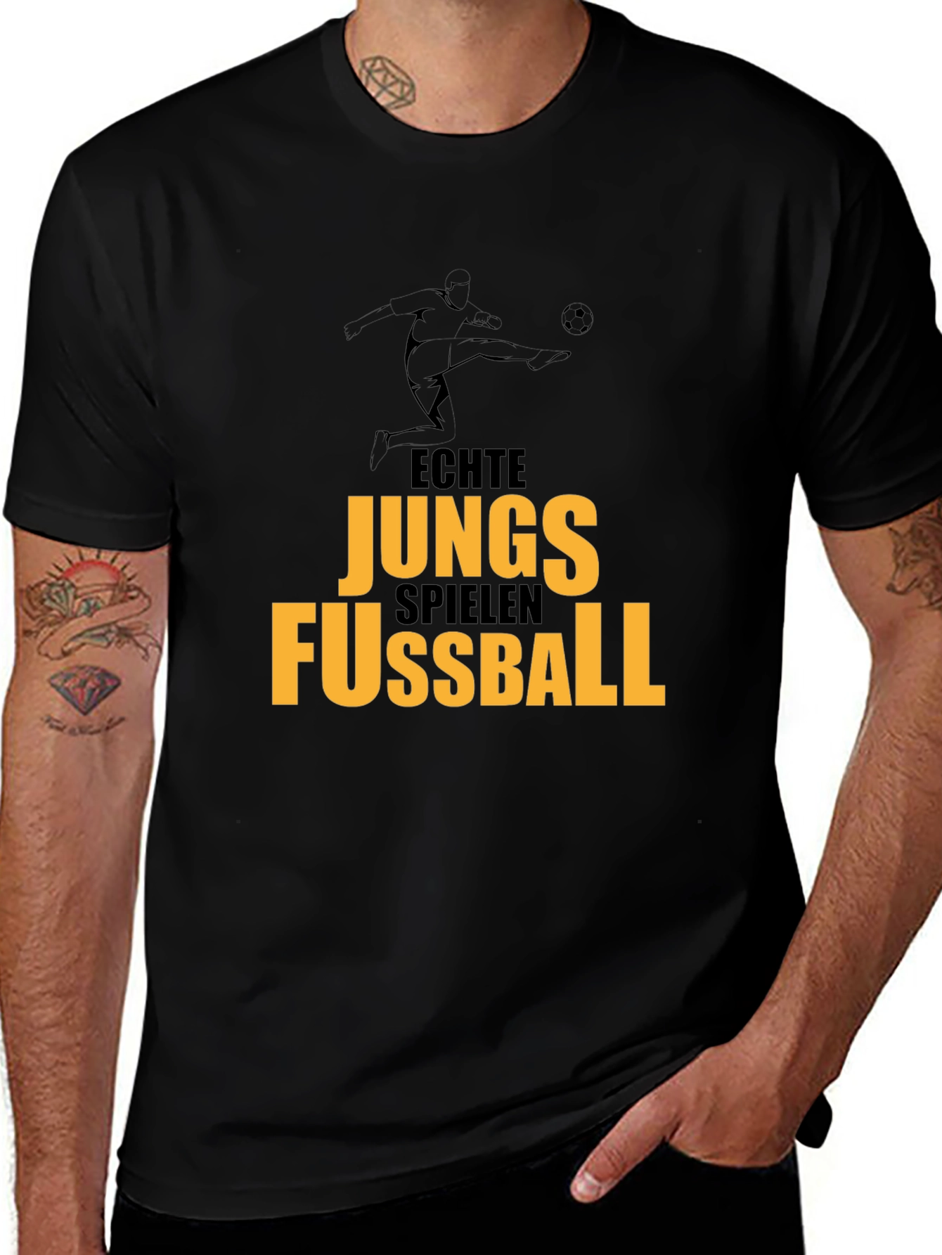 Variant 29 of Echte Jungs Football Graphic Tee
