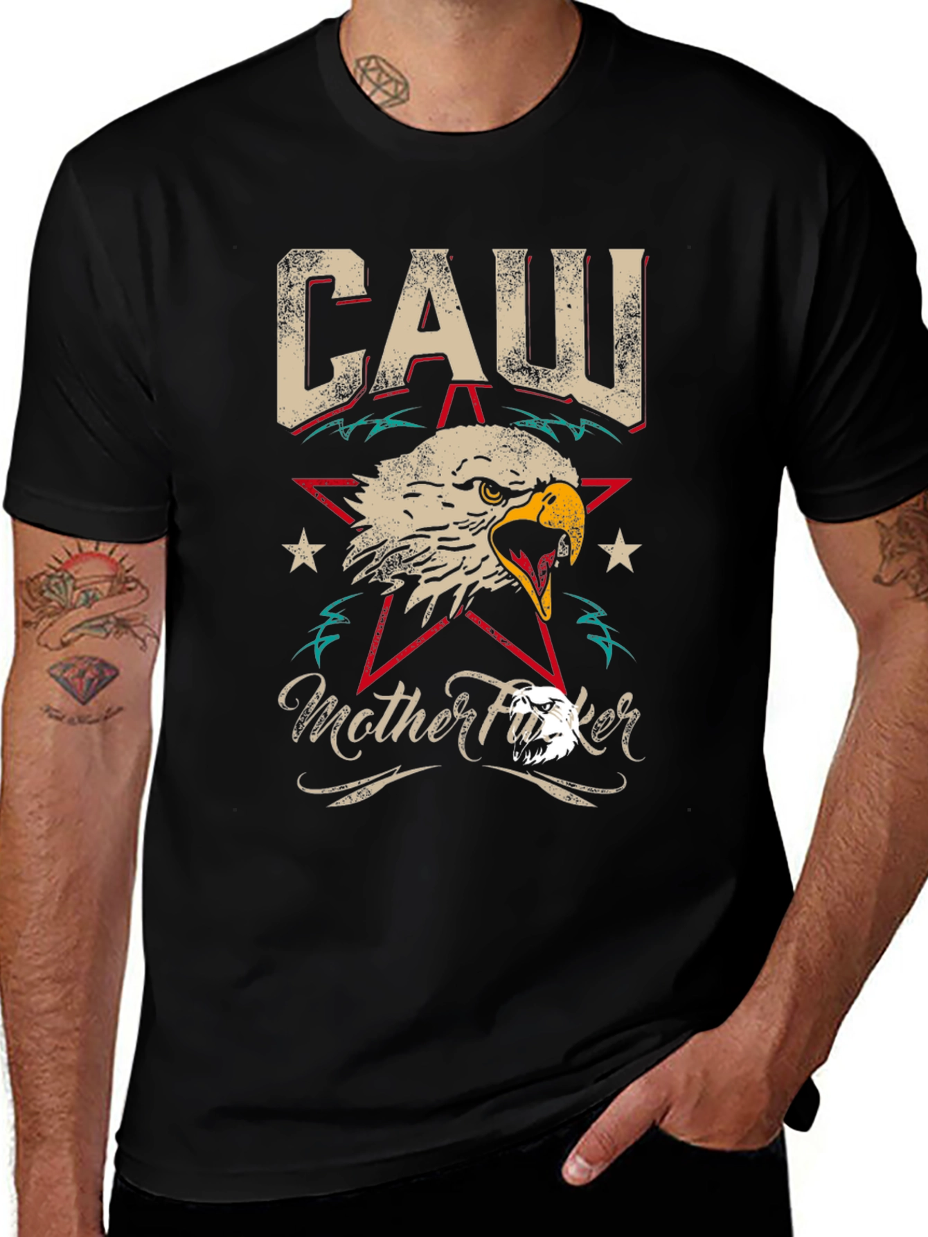 Variant 9 of CAW Eagle Graphic T-Shirt