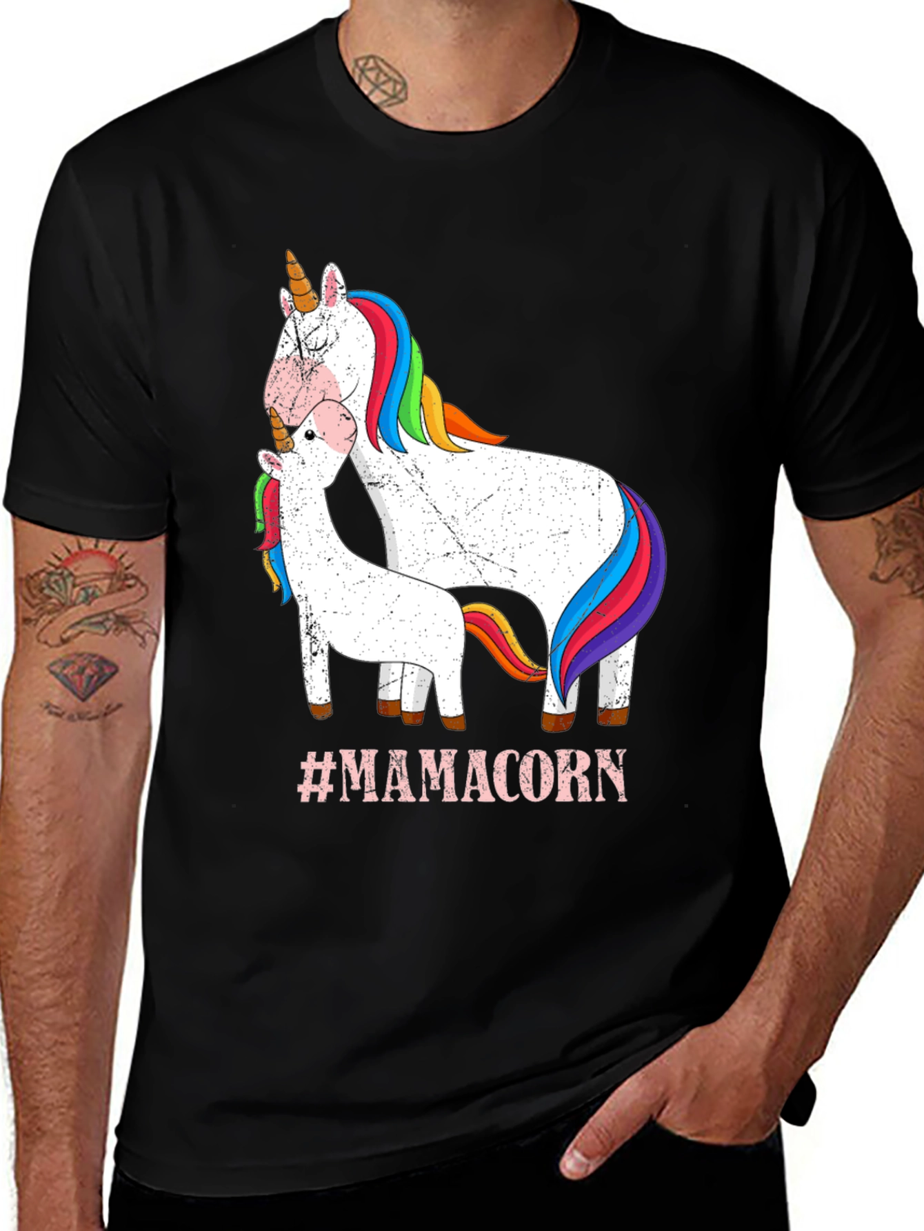 Variant 17 of MamaCorn Unicorn T-Shirt - Cute Mothers Day Tee
