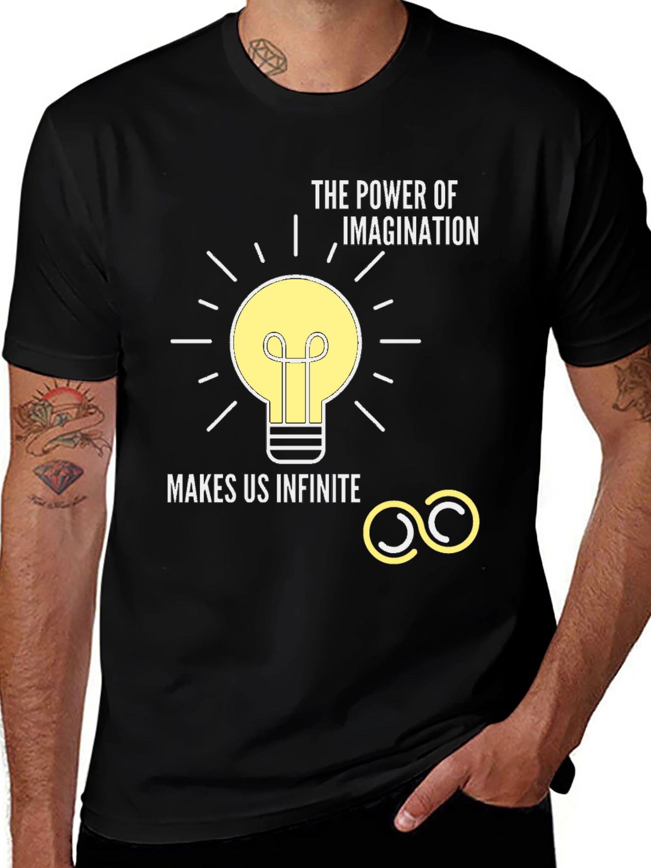 Variant 16 of Power of Imagination T-Shirt - Infinite Possibilities