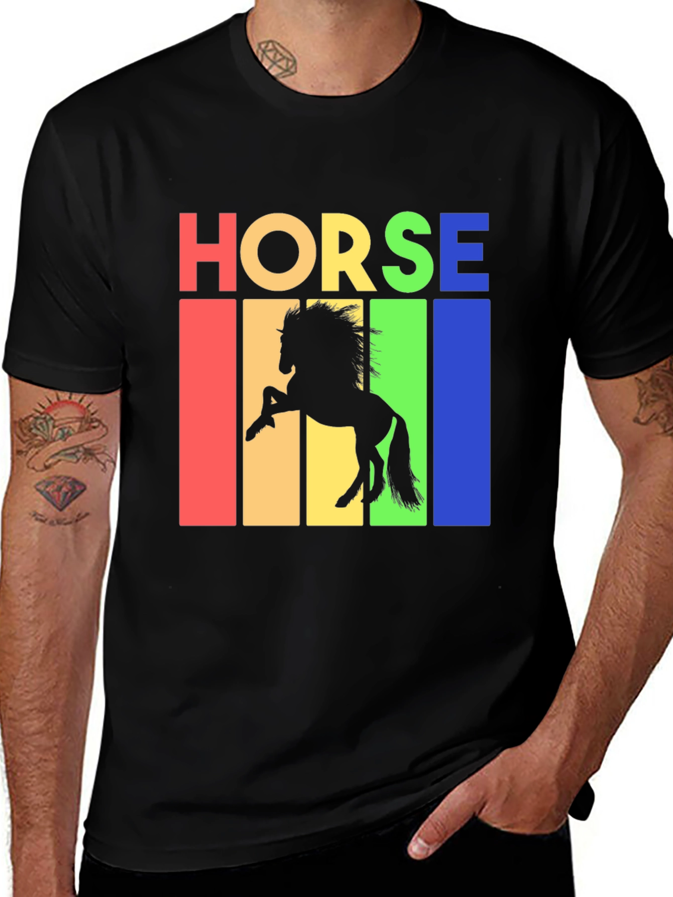 Variant 24 of Retro Horse T-Shirt