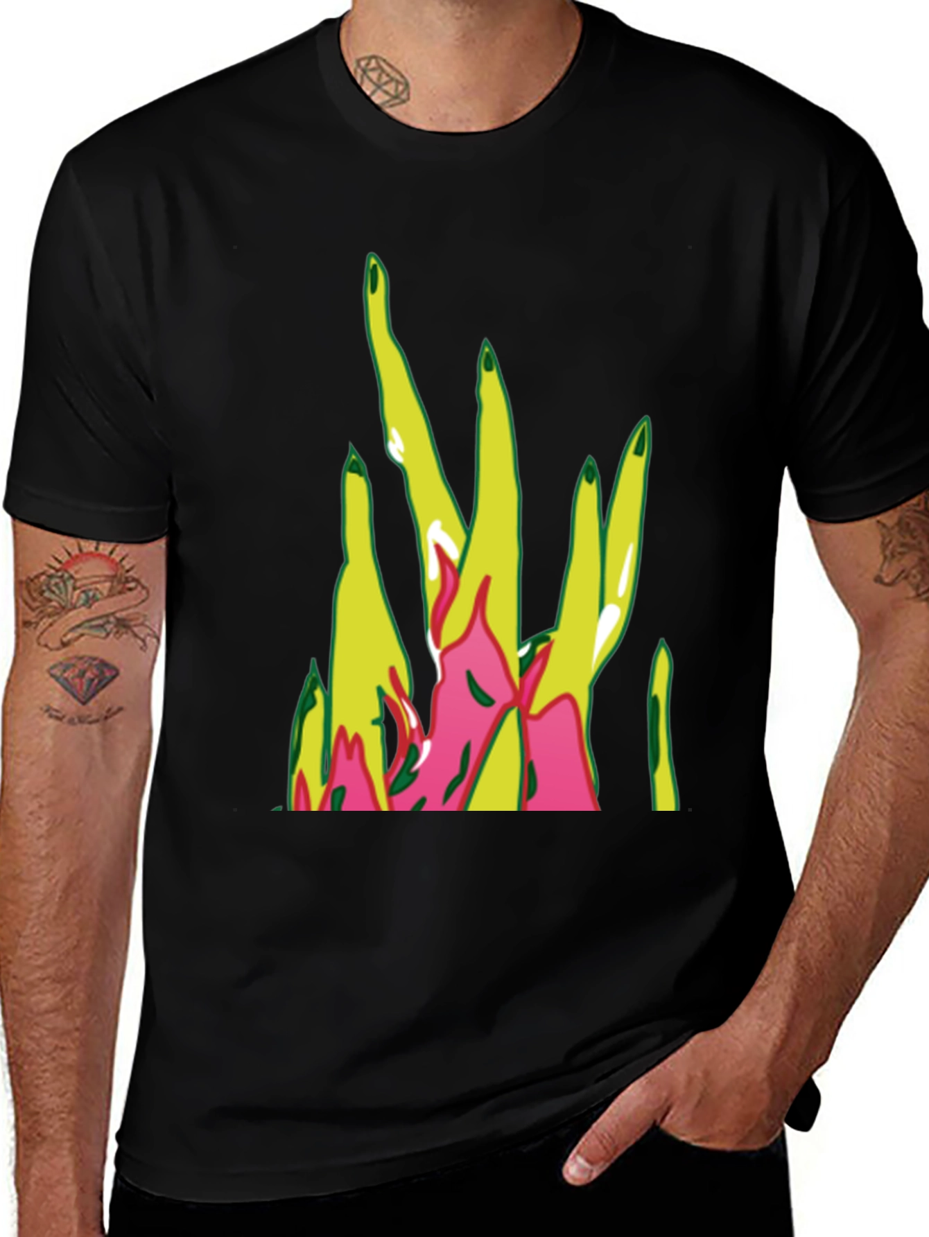 Variant 22 of Vibrant Dragon Fruit Tee - Unique Graphic Print