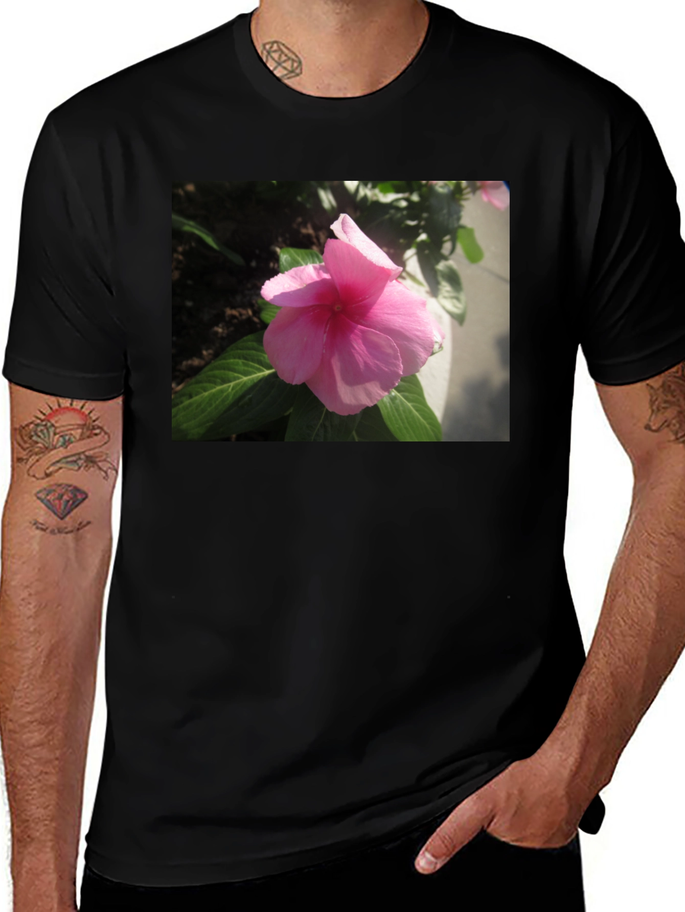 Floral Print T-Shirt - Casual Comfort