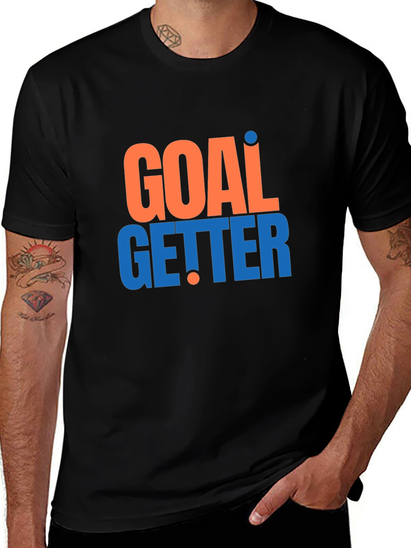 Variant 27 of Goal Getter T-Shirt - Motivational Graphic Tee