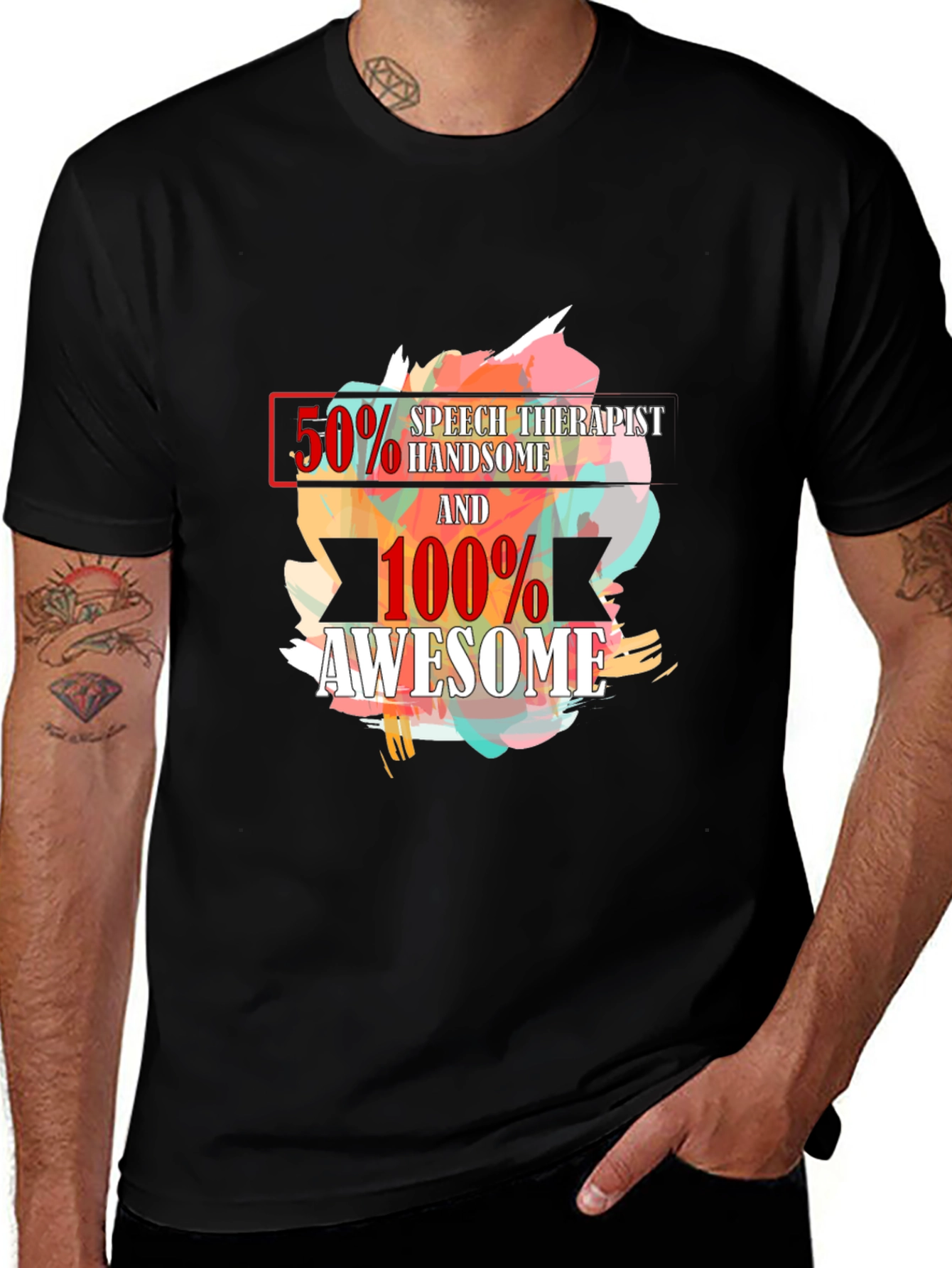 Variant 22 of Speech Therapist Awesome T-Shirt