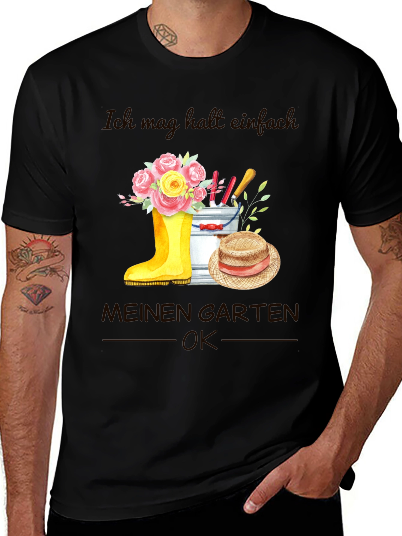 Gardening Lover T-Shirt - "Mein Garten"