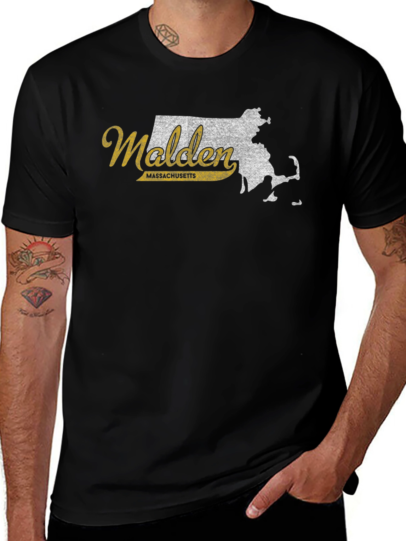 Malden Massachusetts Graphic T-Shirt