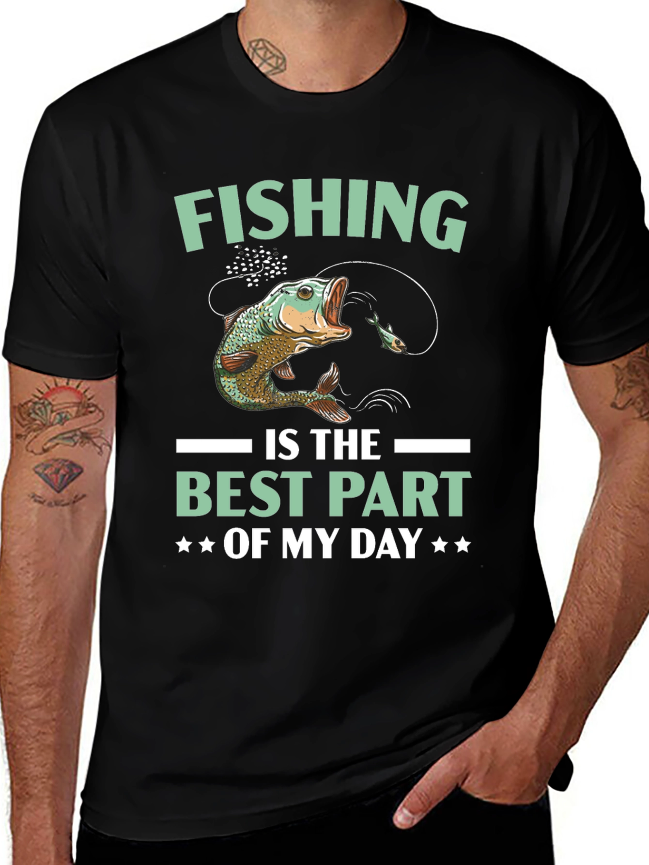 Variant 18 of Fishing is the Best Part of My Day T-Shirt