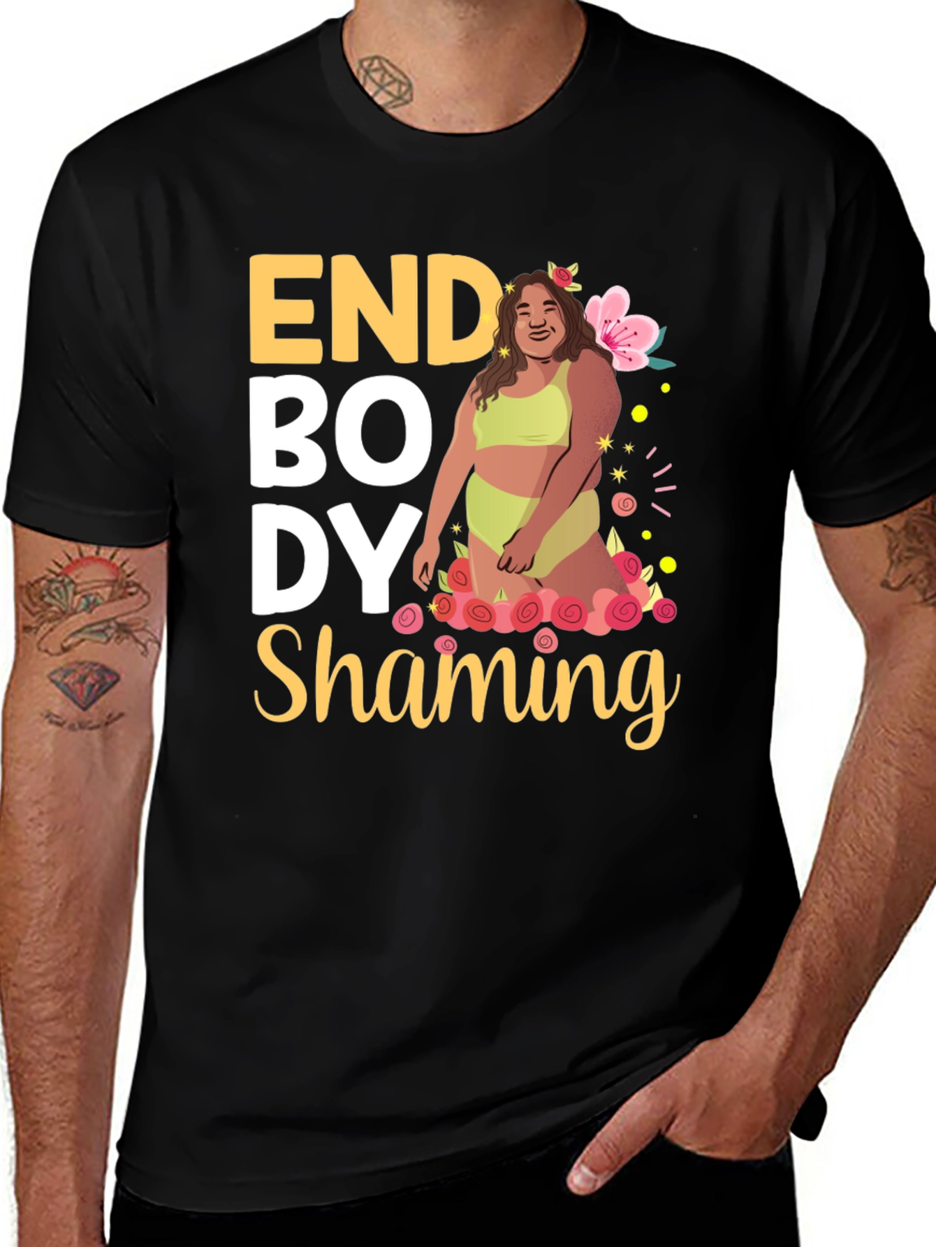 Variant 15 of End Body Shaming T-Shirt