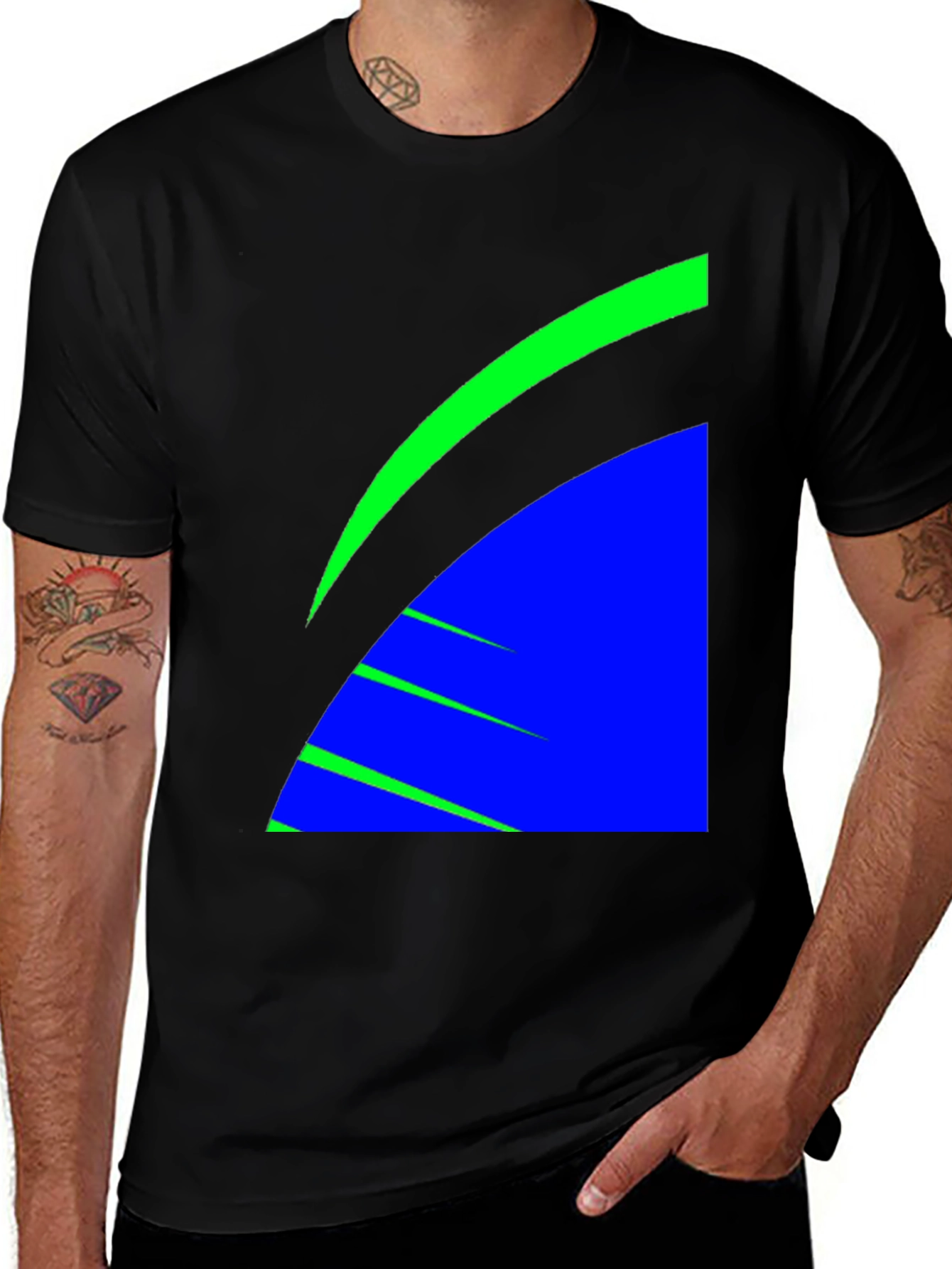 Variant 10 of Abstract Graphic T-Shirt
