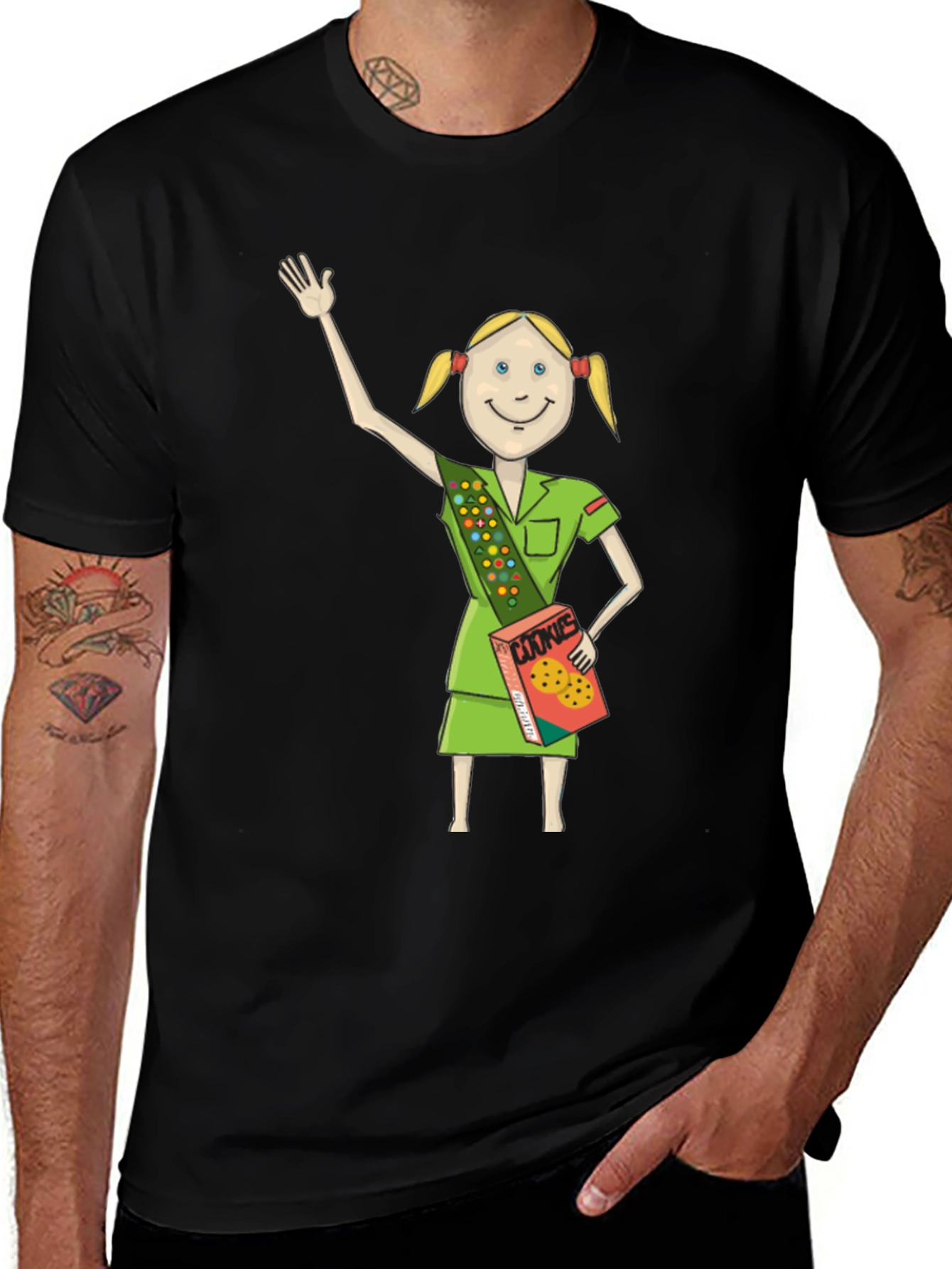 Variant 29 of Girl Scout Cookies Graphic T-Shirt