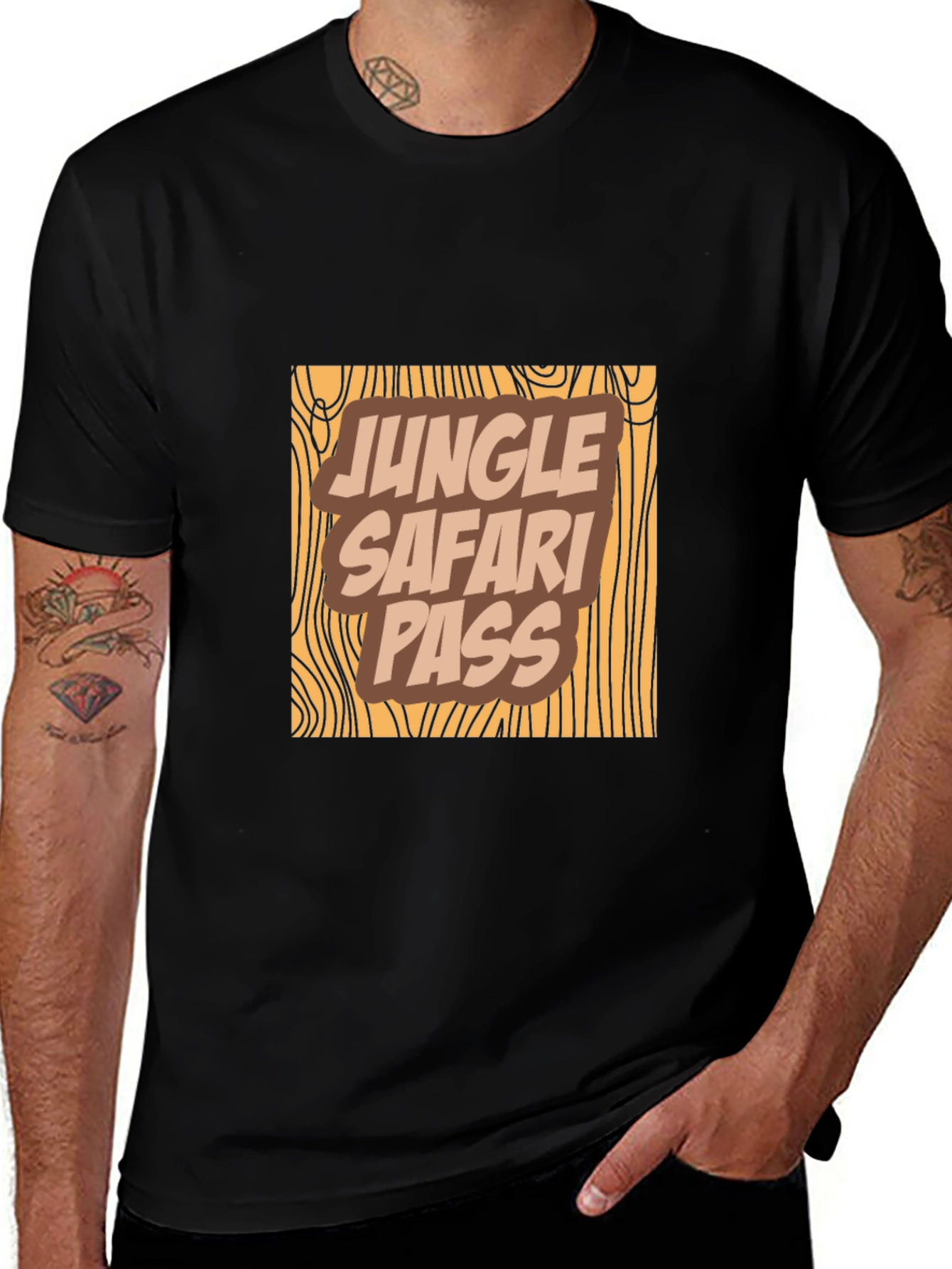 Jungle Safari Pass T-Shirt - Adventure Awaits!