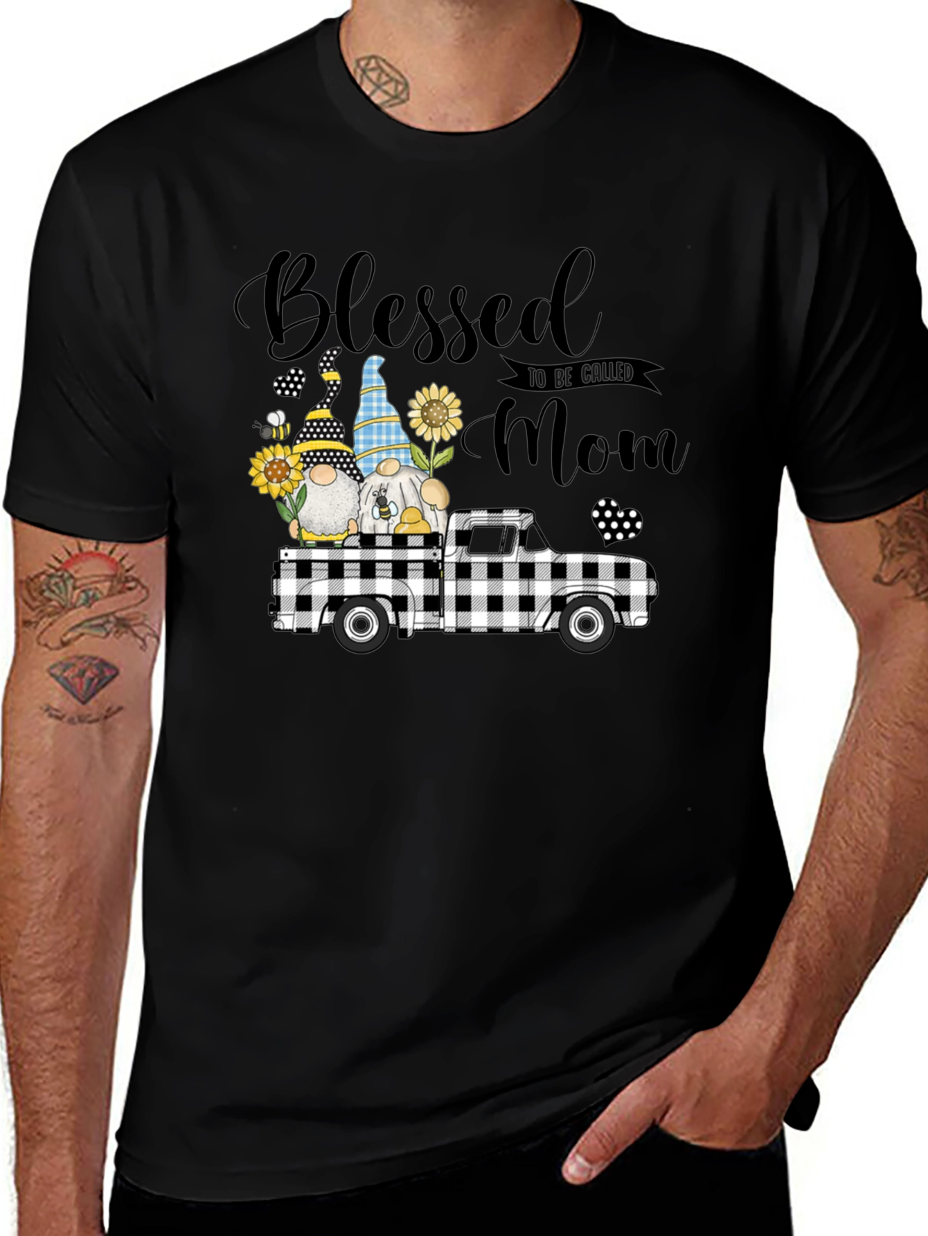 Blessed Mom Truck T-Shirt