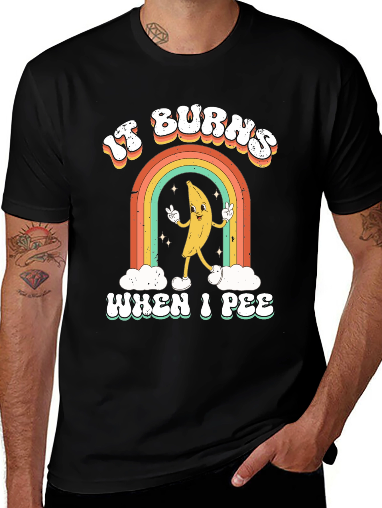 Variant 15 of It Burns When I Pee Graphic T-Shirt