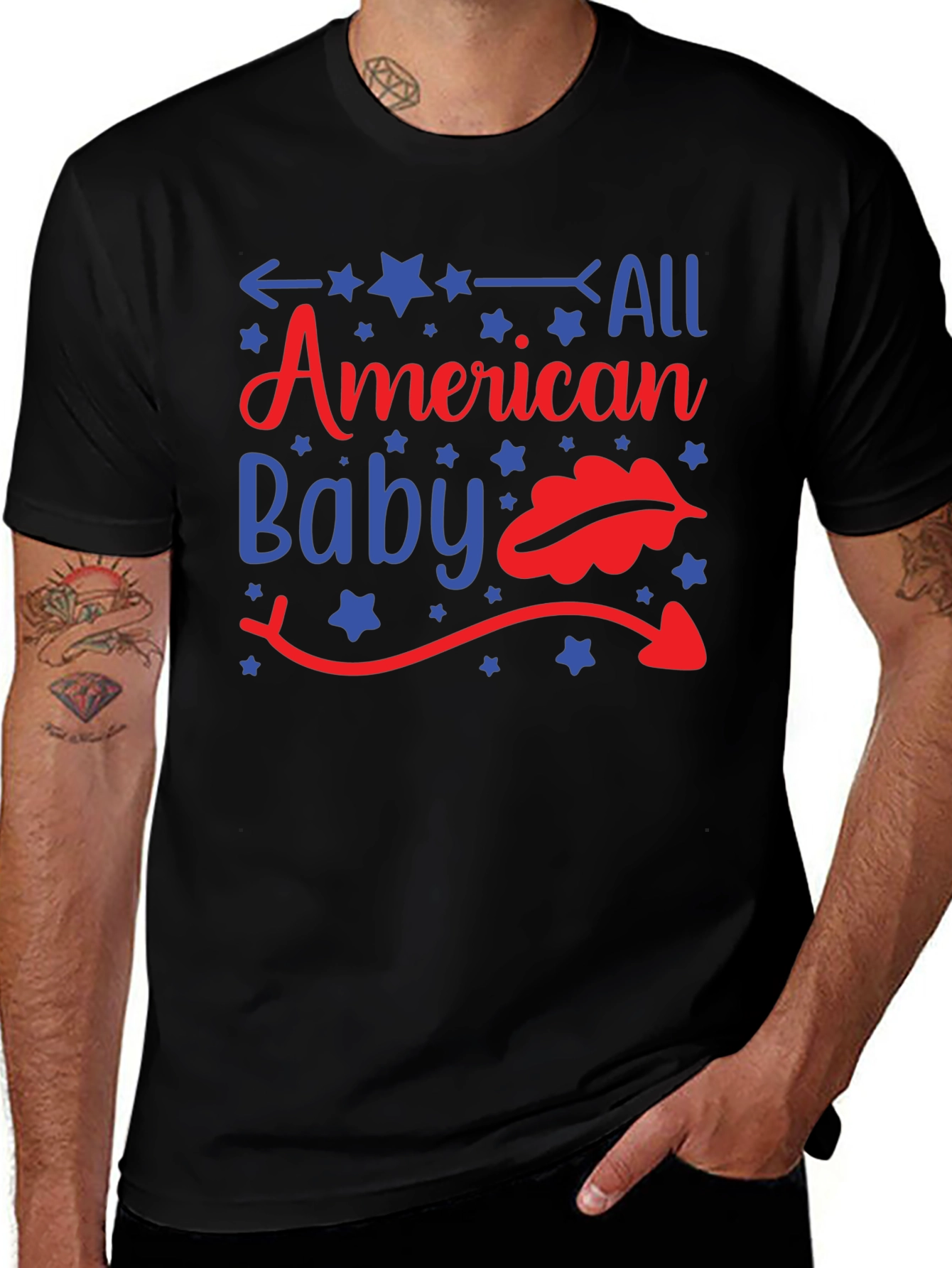 Variant 28 of All American Baby Graphic Tee